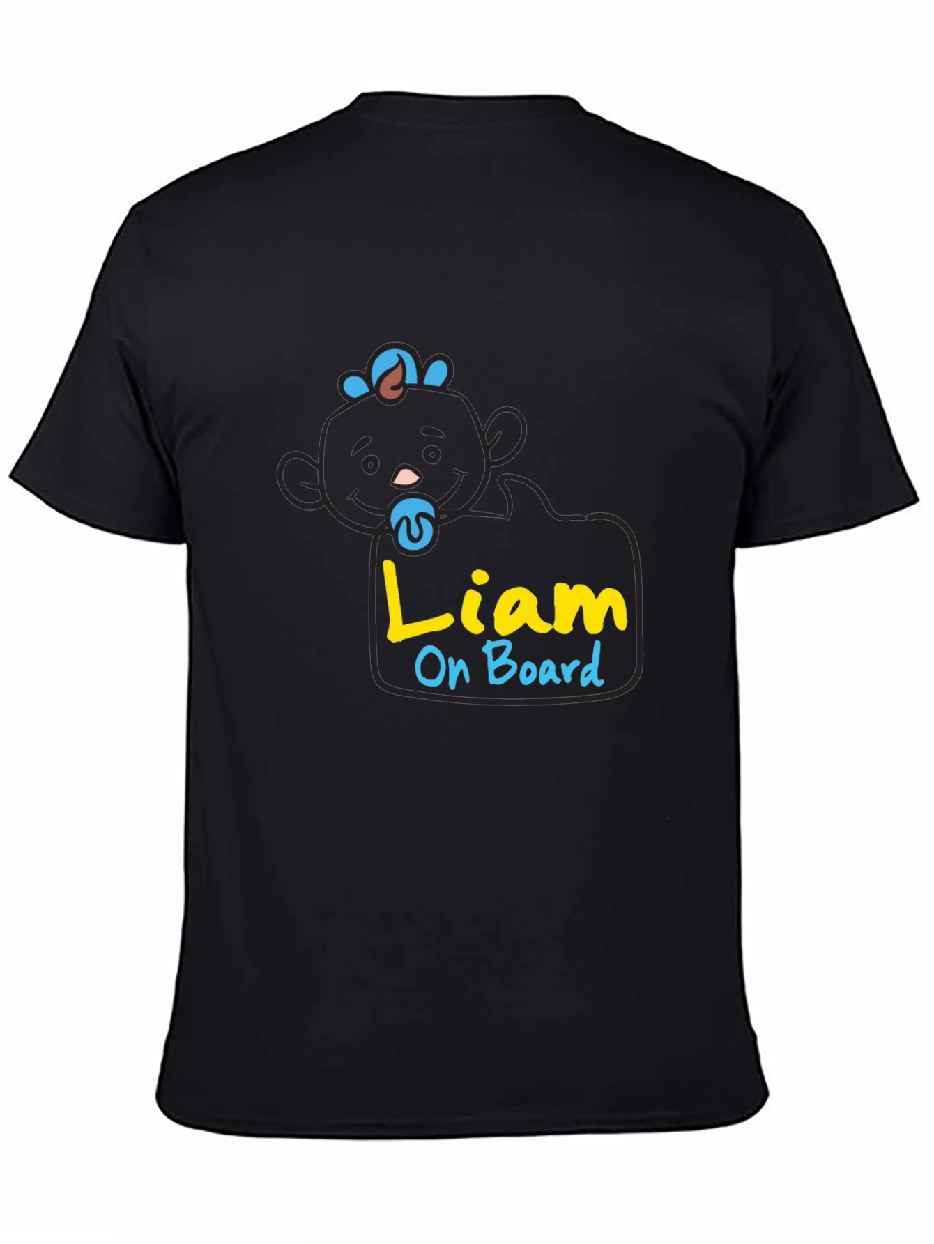 Liam On Board Baby Graphic T-Shirt