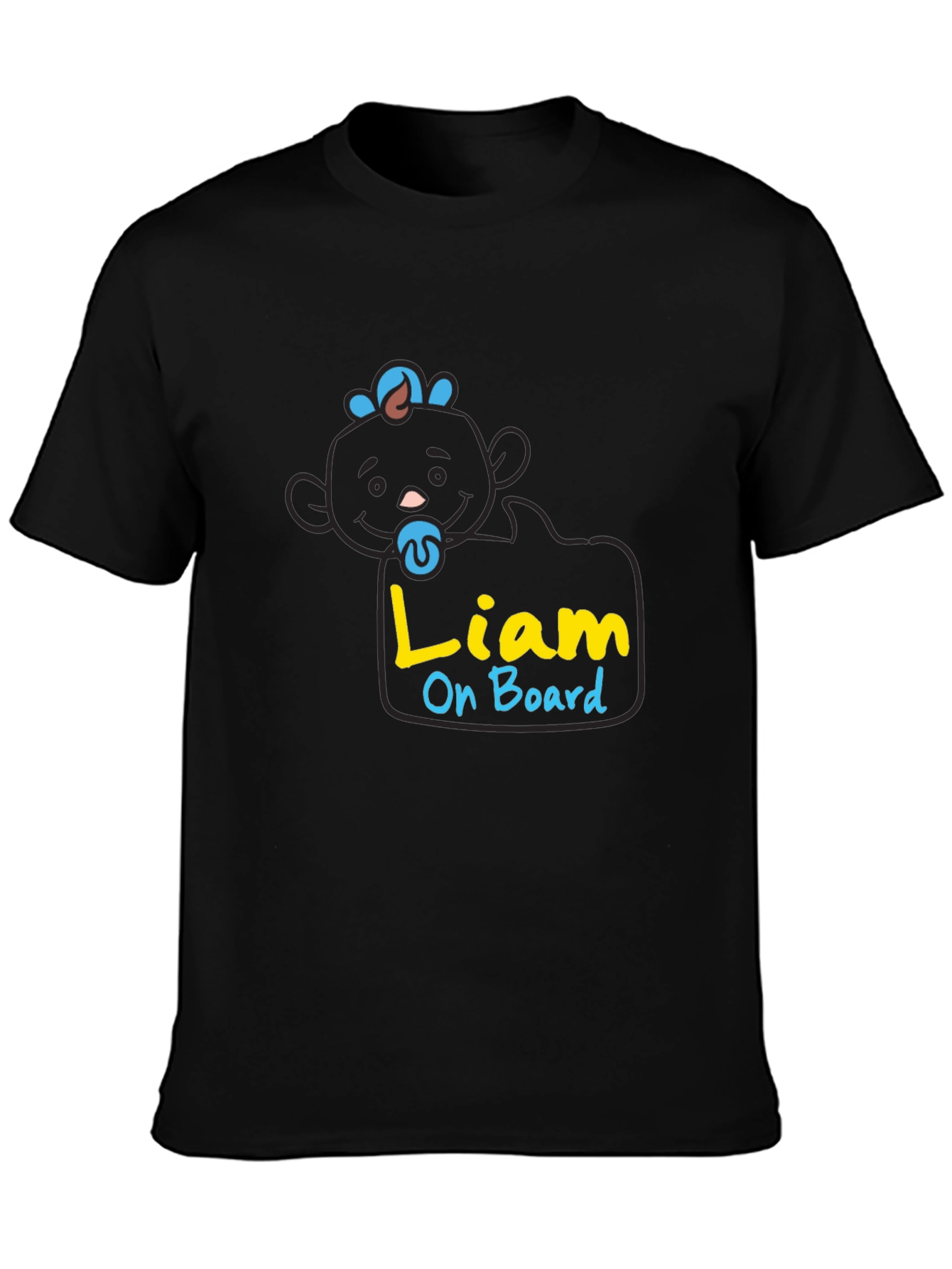 Liam On Board Baby Graphic T-Shirt