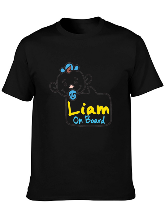 Liam On Board Baby Graphic T-Shirt