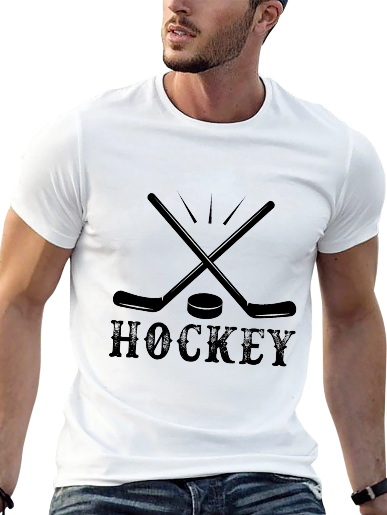Hockey Graphic T-Shirt