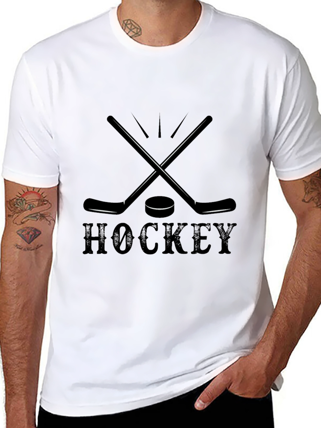 Hockey Graphic T-Shirt