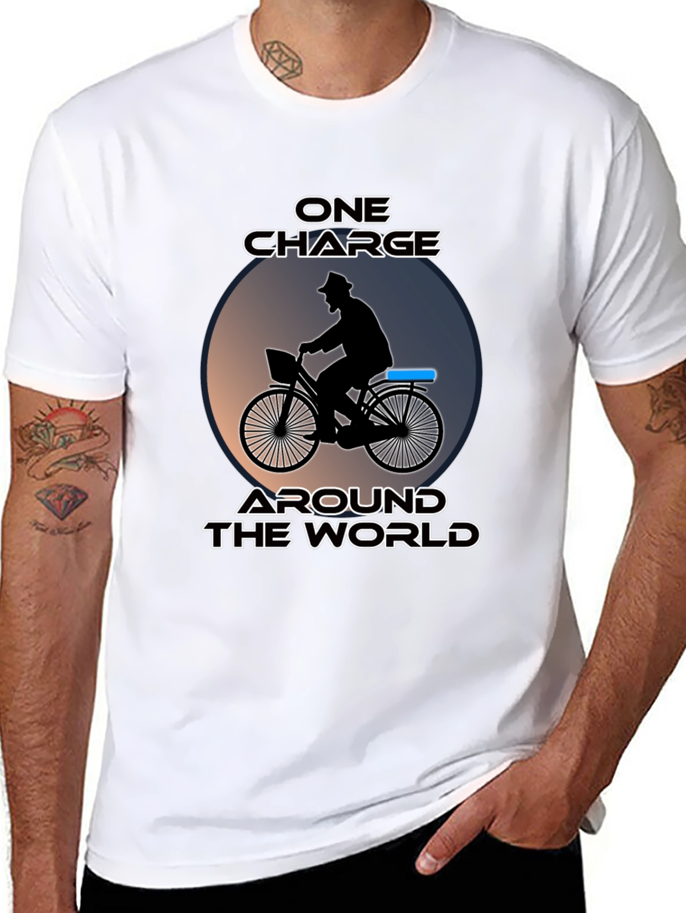 One Charge Around the World T-Shirt