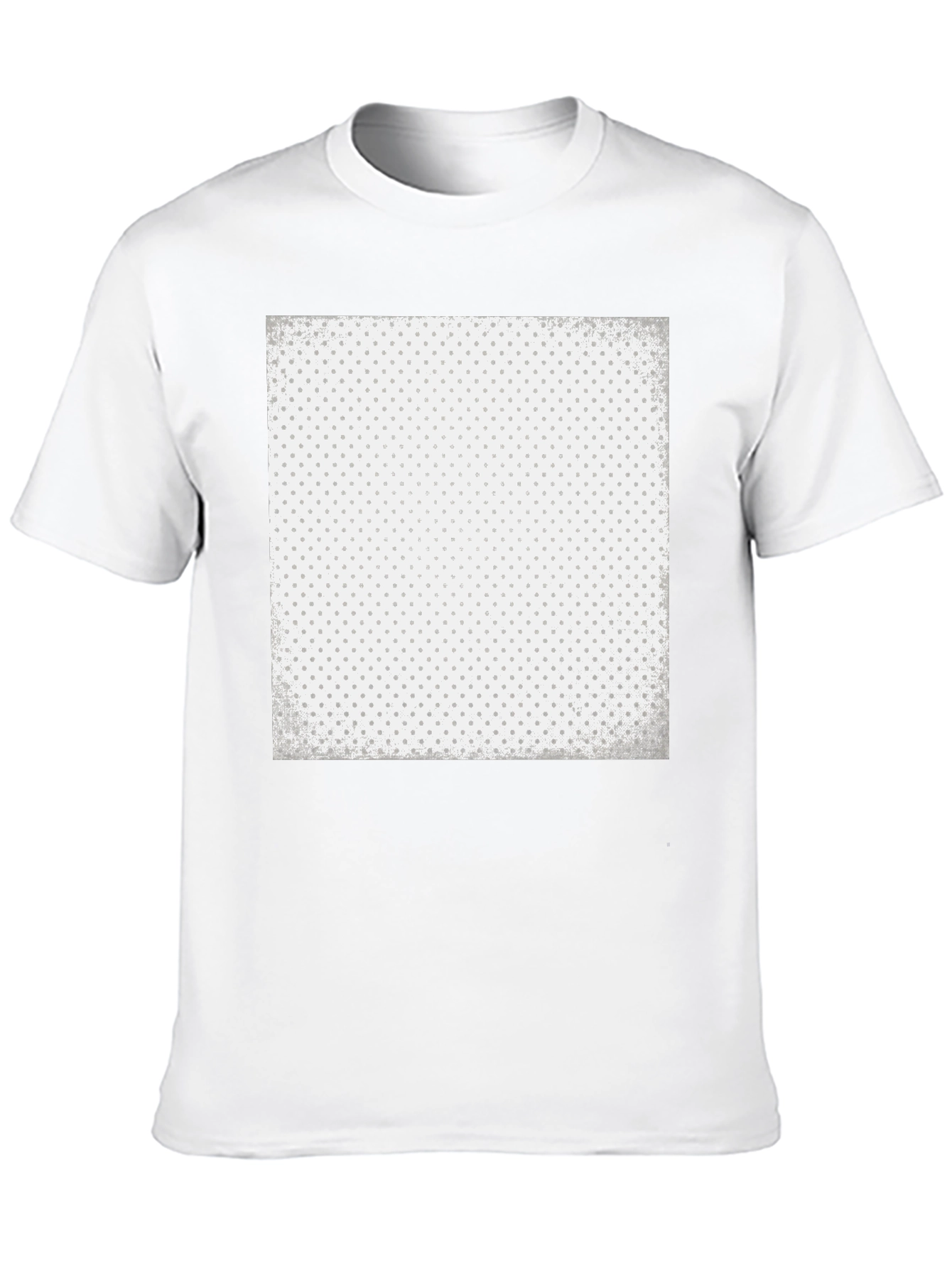 Geometric Patterned T-Shirt - Soft Cotton Blend