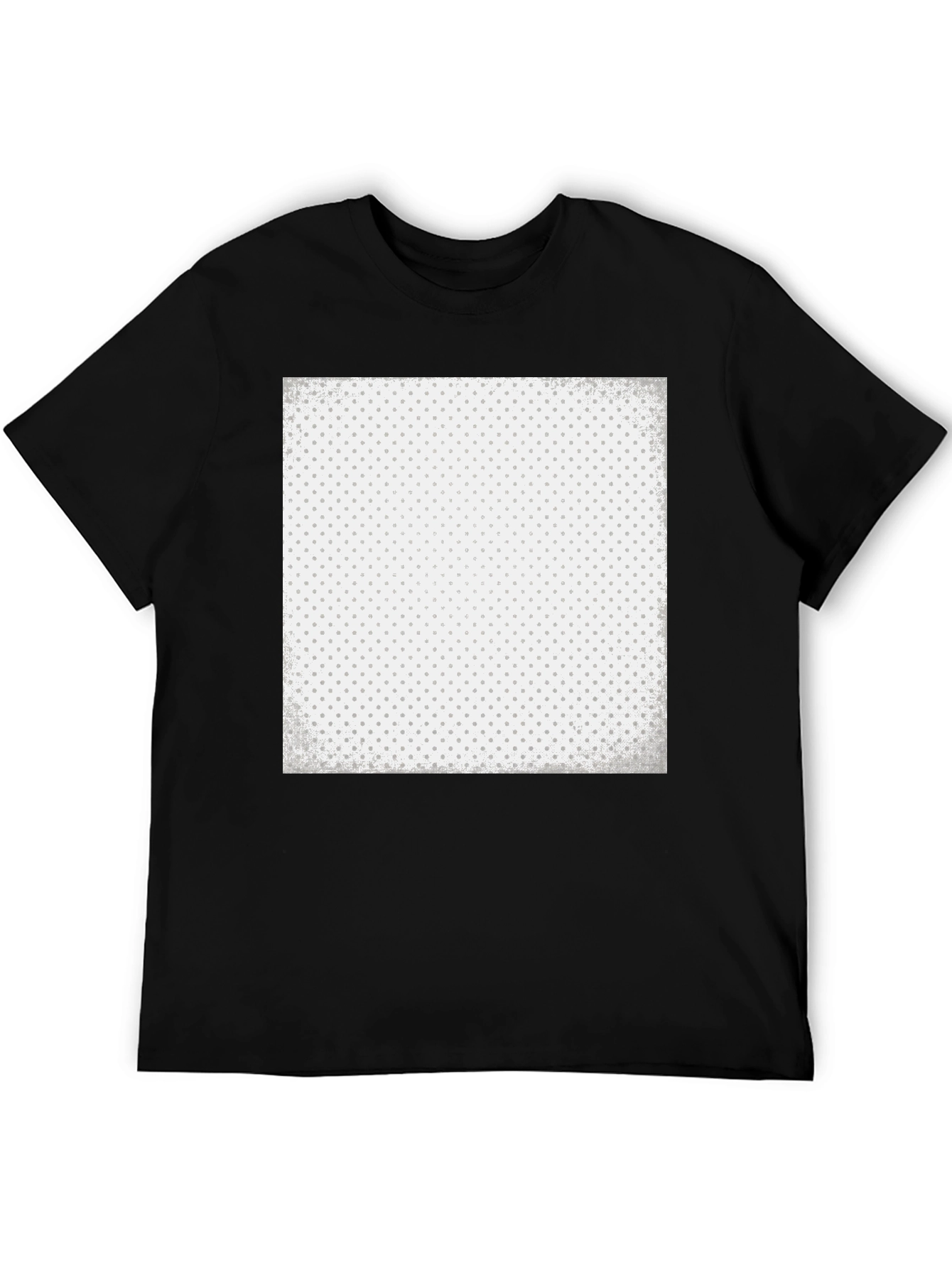 Geometric Patterned T-Shirt - Soft Cotton Blend
