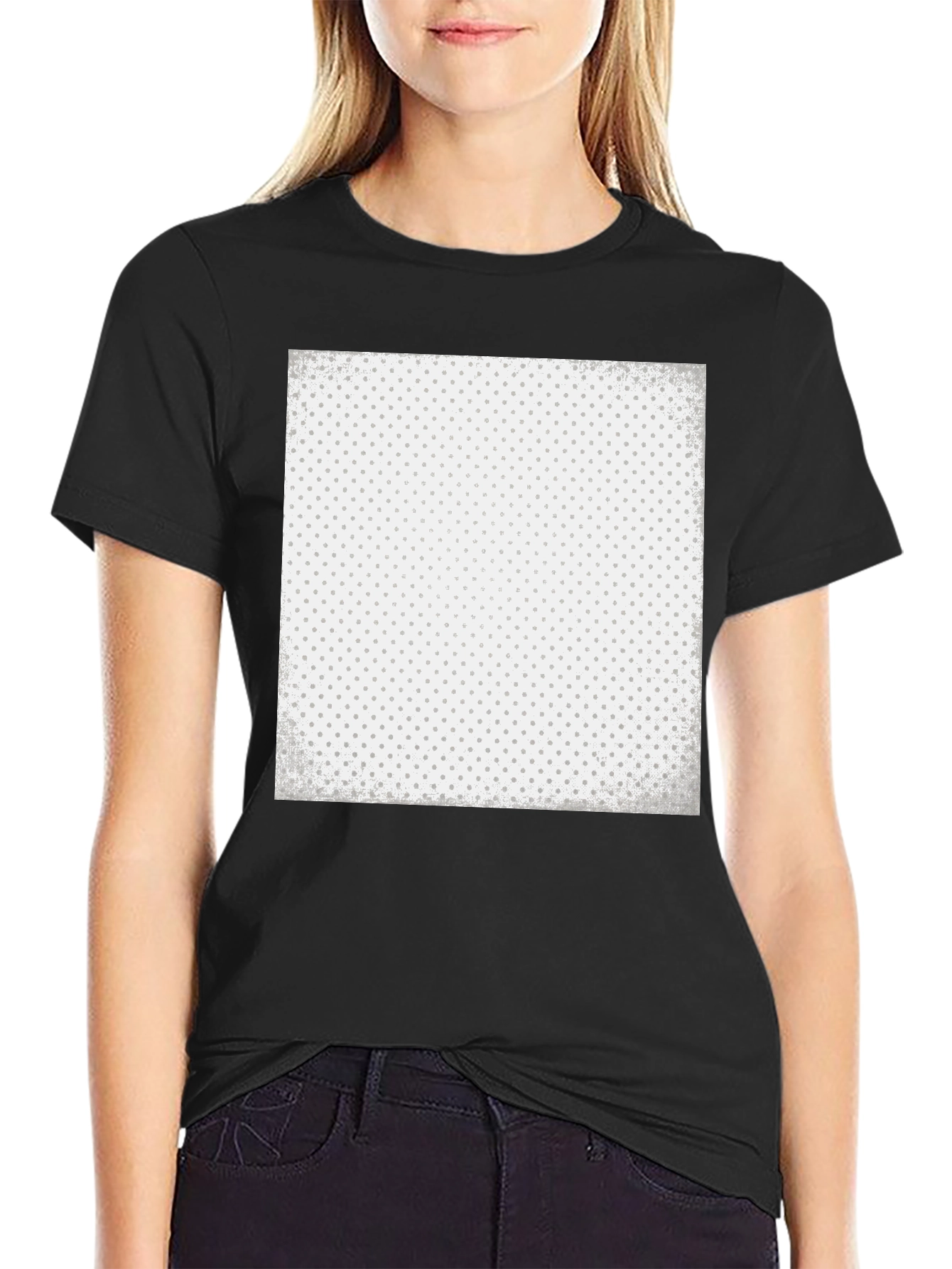 Geometric Patterned T-Shirt - Soft Cotton Blend