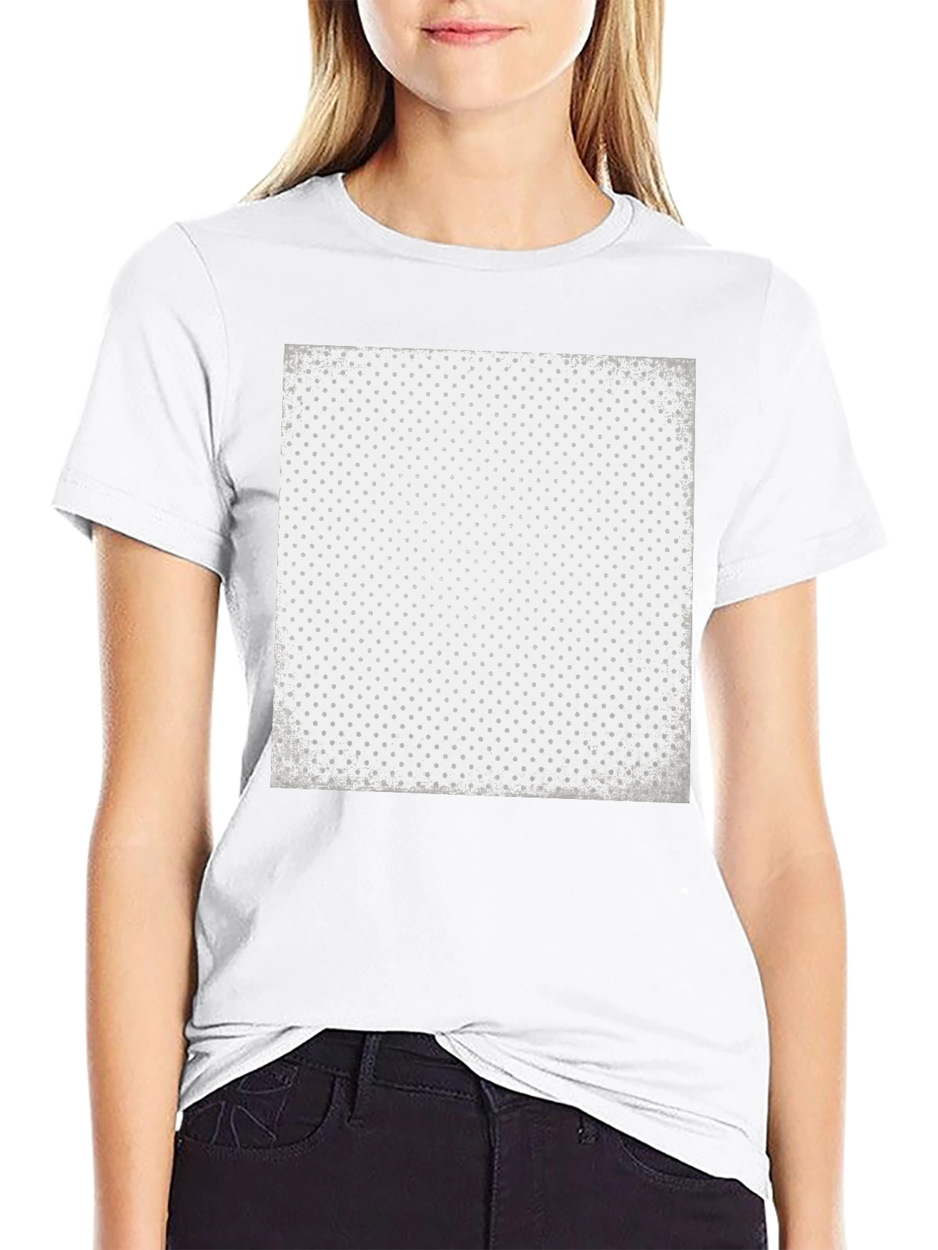 Geometric Patterned T-Shirt - Soft Cotton Blend