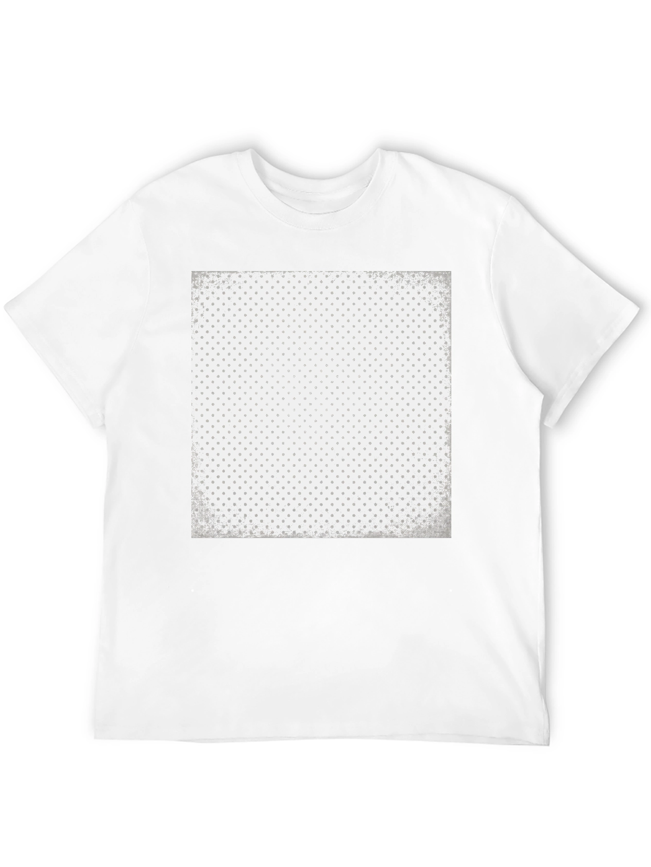 Geometric Patterned T-Shirt - Soft Cotton Blend