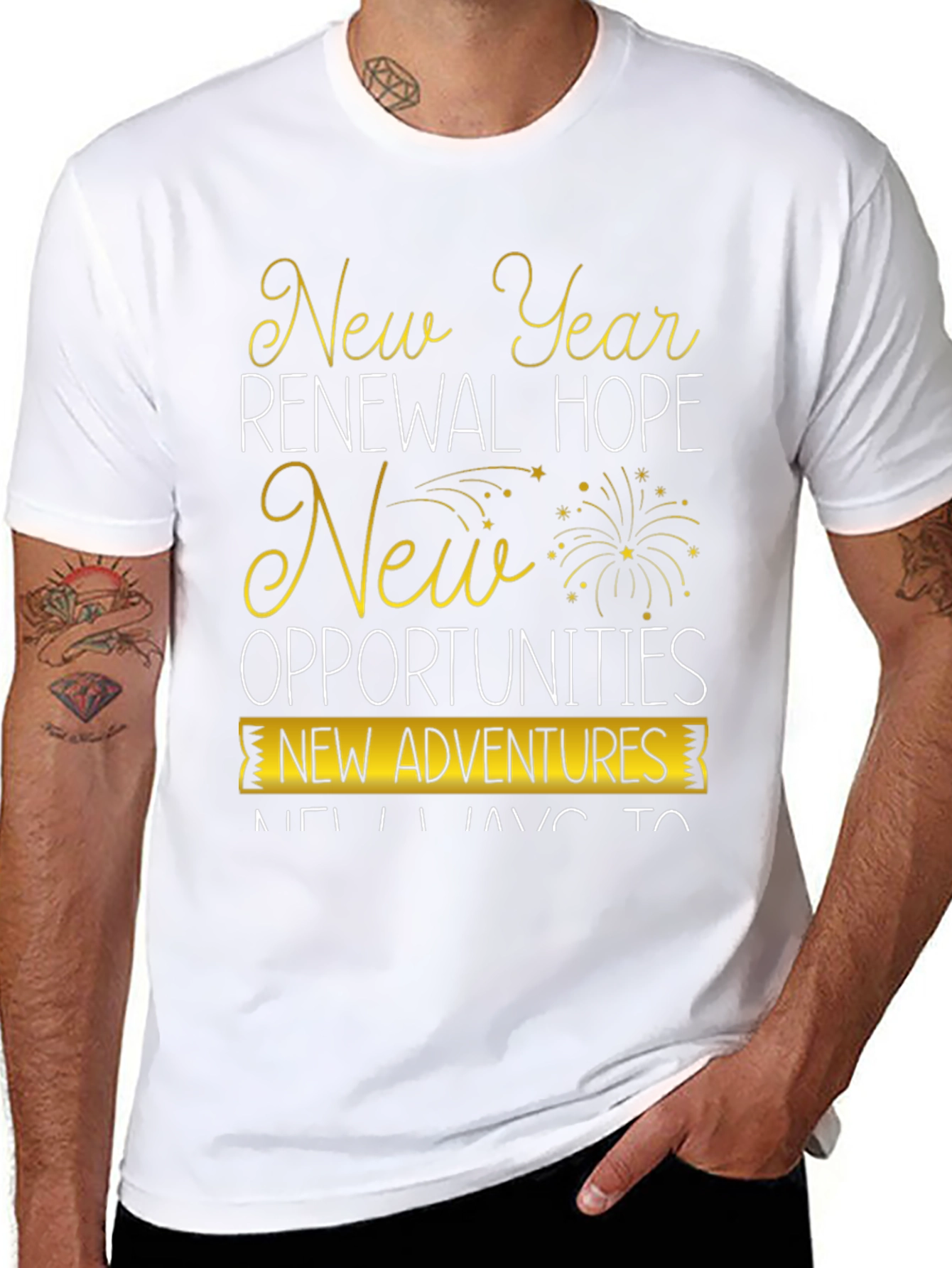 New Year Renewal Hope T-Shirt - New Adventures