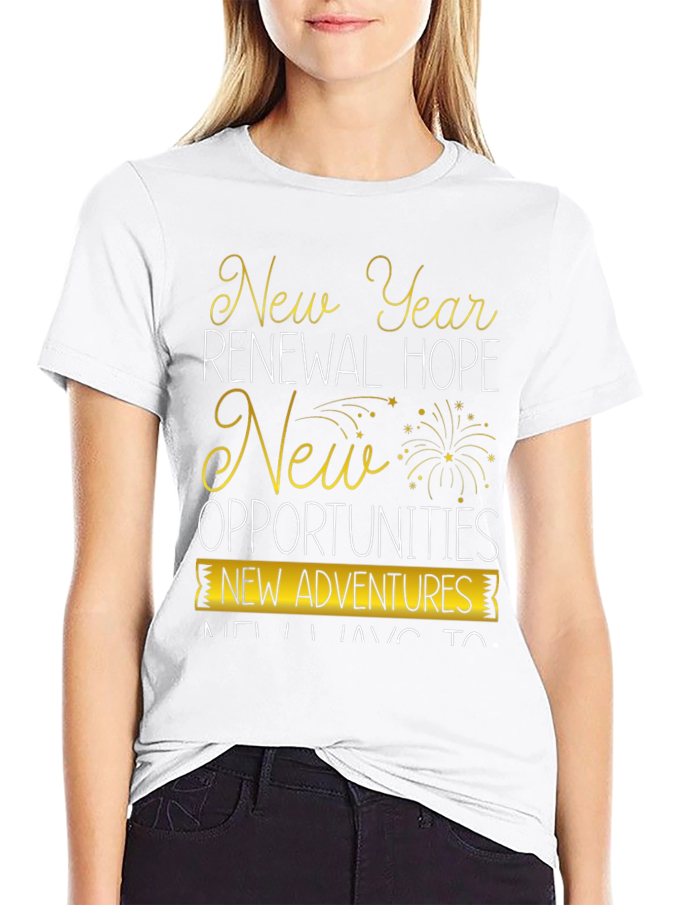 New Year Renewal Hope T-Shirt - New Adventures