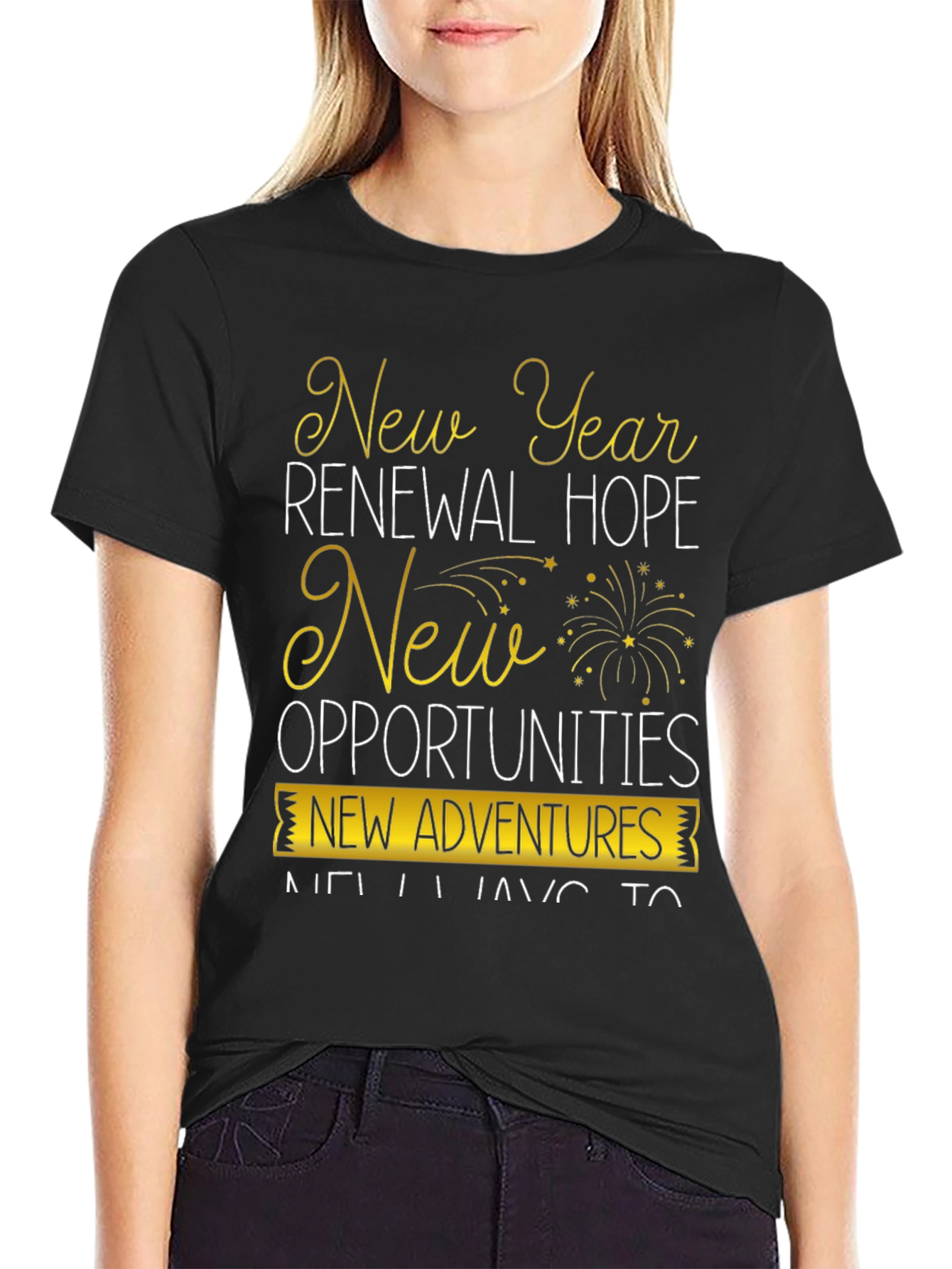 New Year Renewal Hope T-Shirt - New Adventures