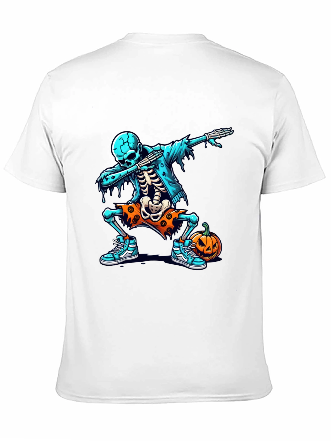 Skeleton Dabbing Halloween T-Shirt