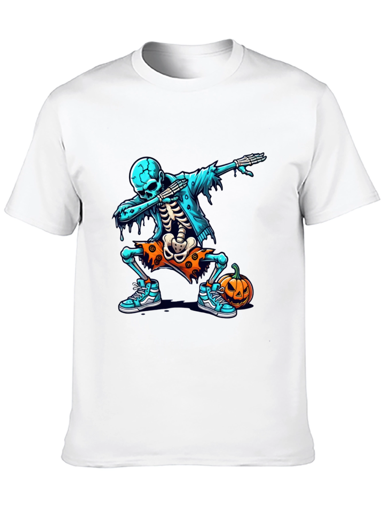 Skeleton Dabbing Halloween T-Shirt
