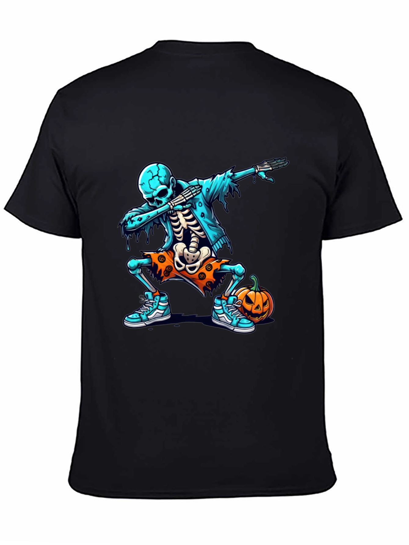 Skeleton Dabbing Halloween T-Shirt