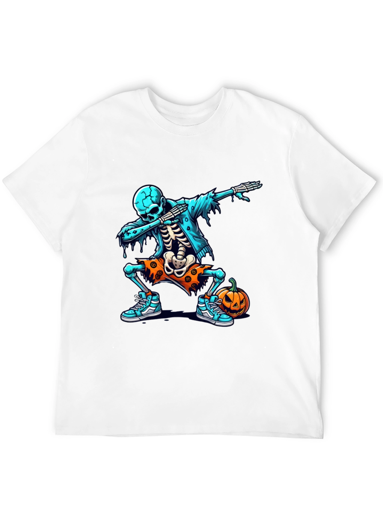 Skeleton Dabbing Halloween T-Shirt