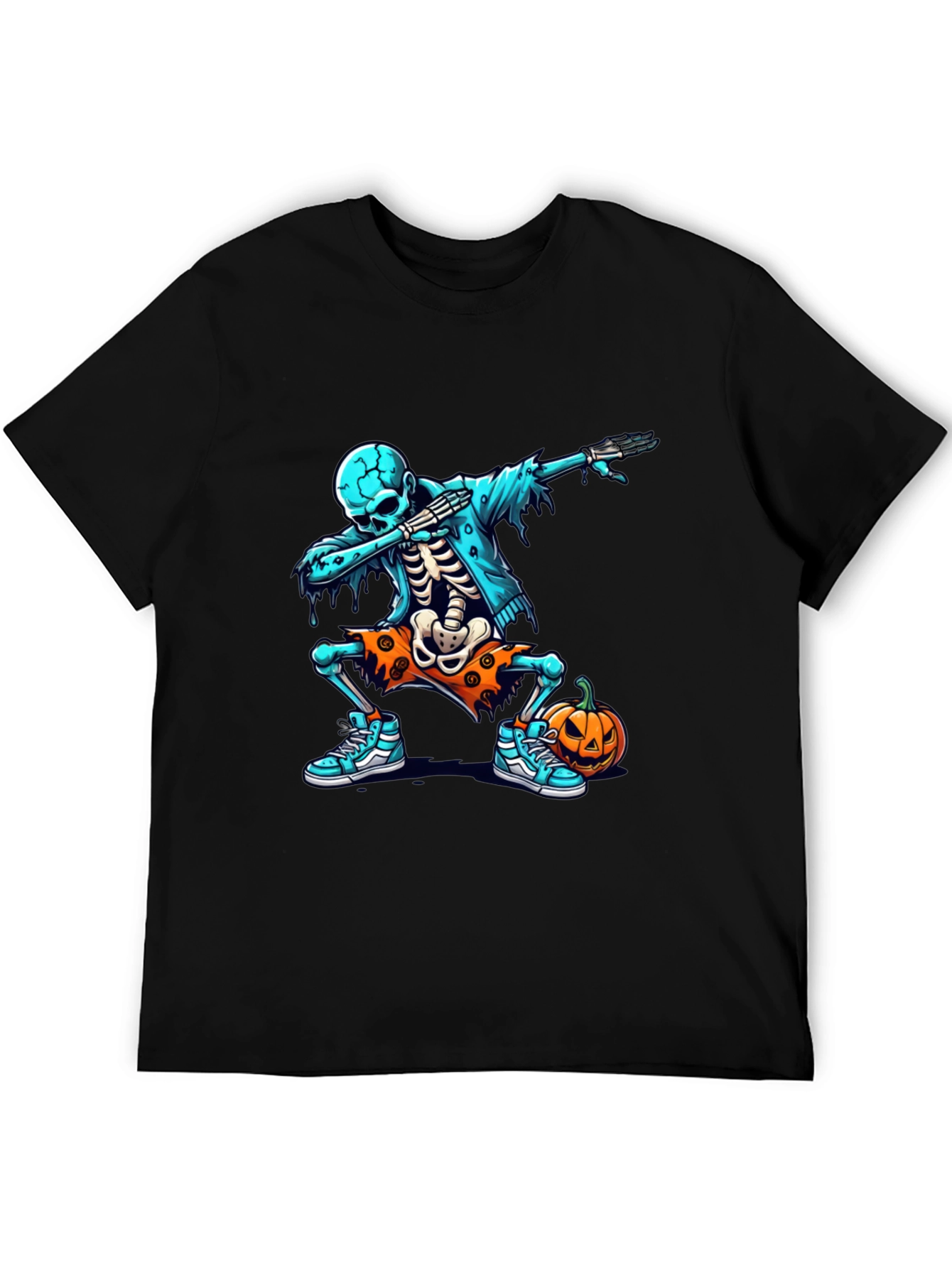 Skeleton Dabbing Halloween T-Shirt