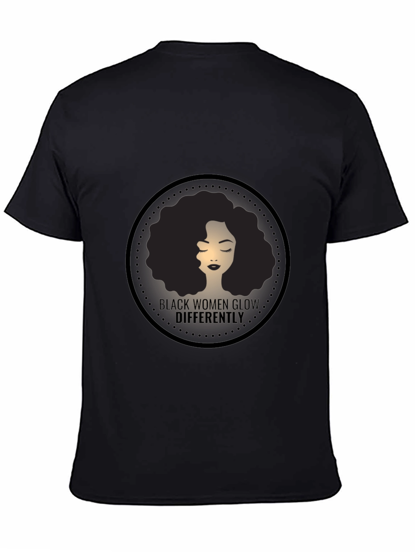 Black Women Glow Differently Graphic Tee