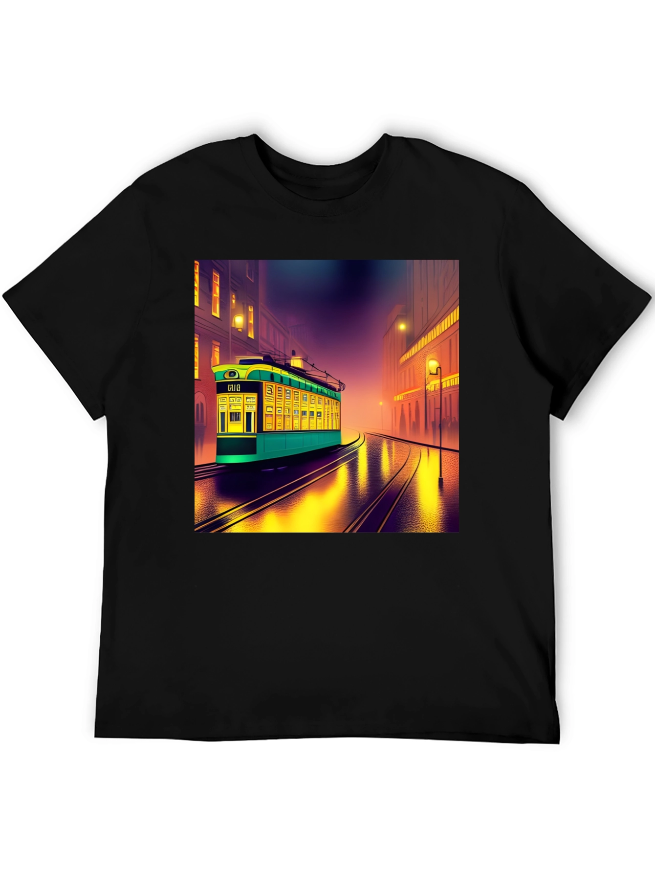 Retro City Trolley Graphic Tee