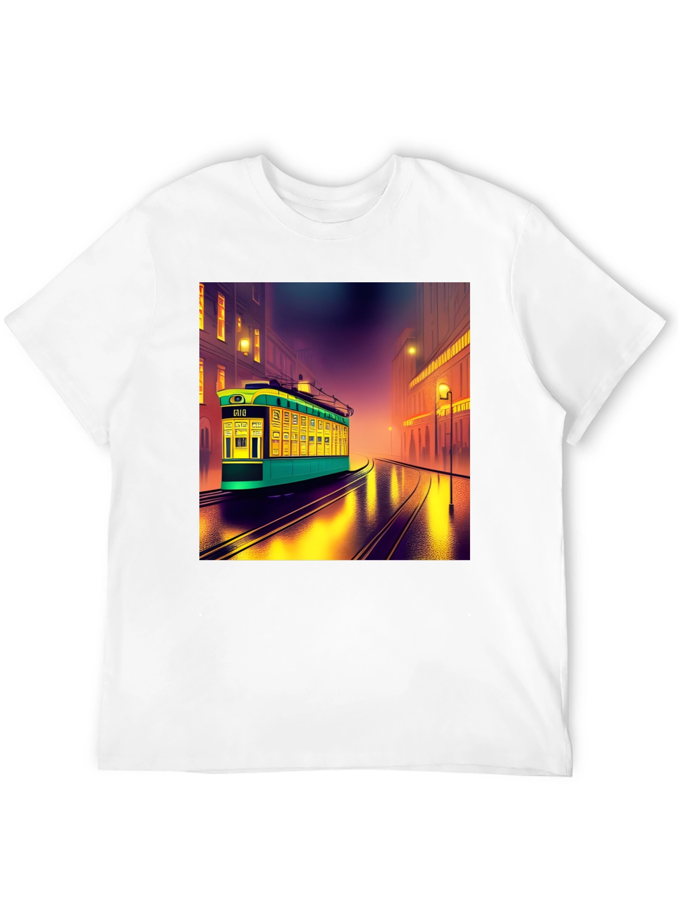 Retro City Trolley Graphic Tee