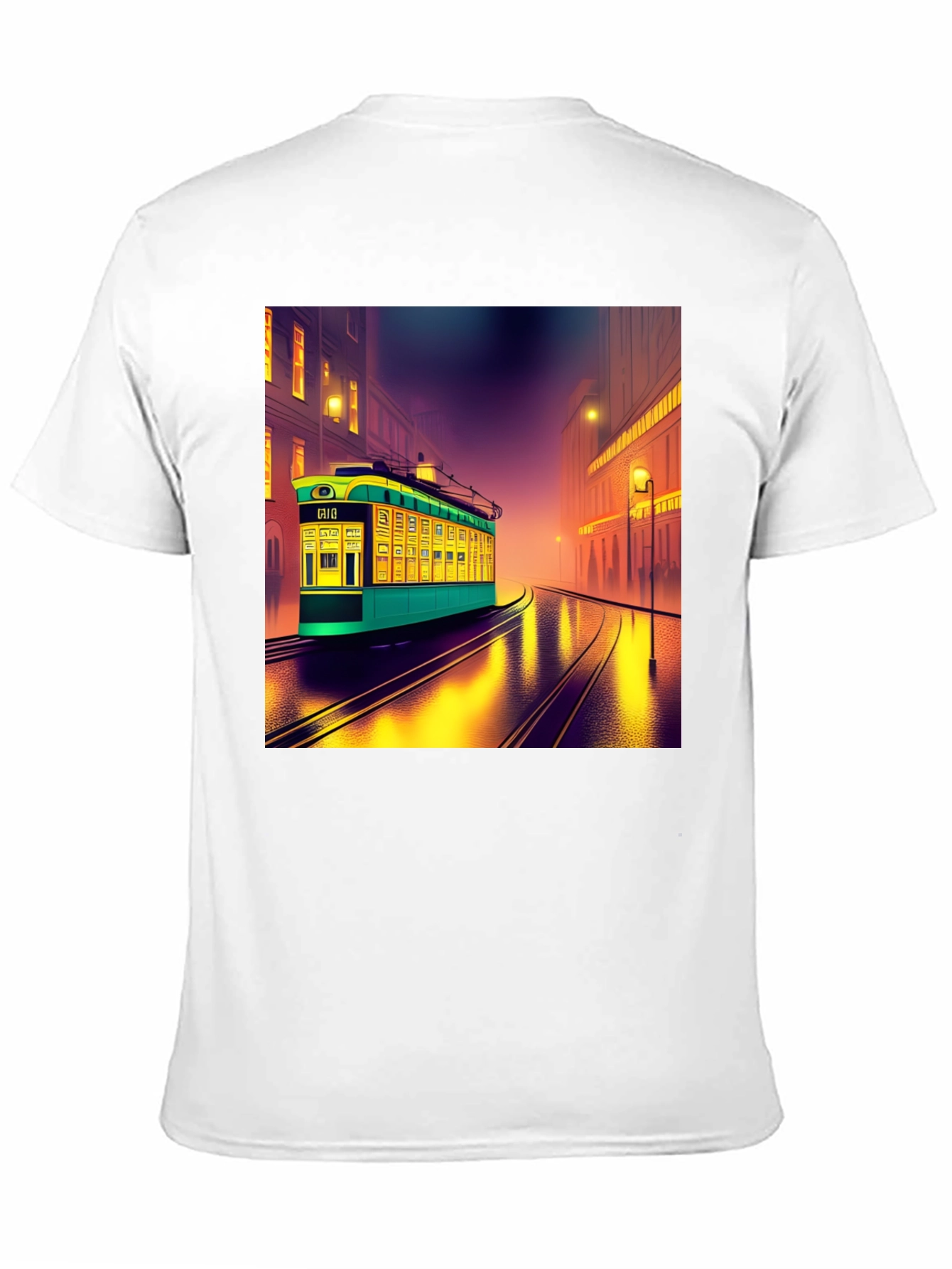 Retro City Trolley Graphic Tee