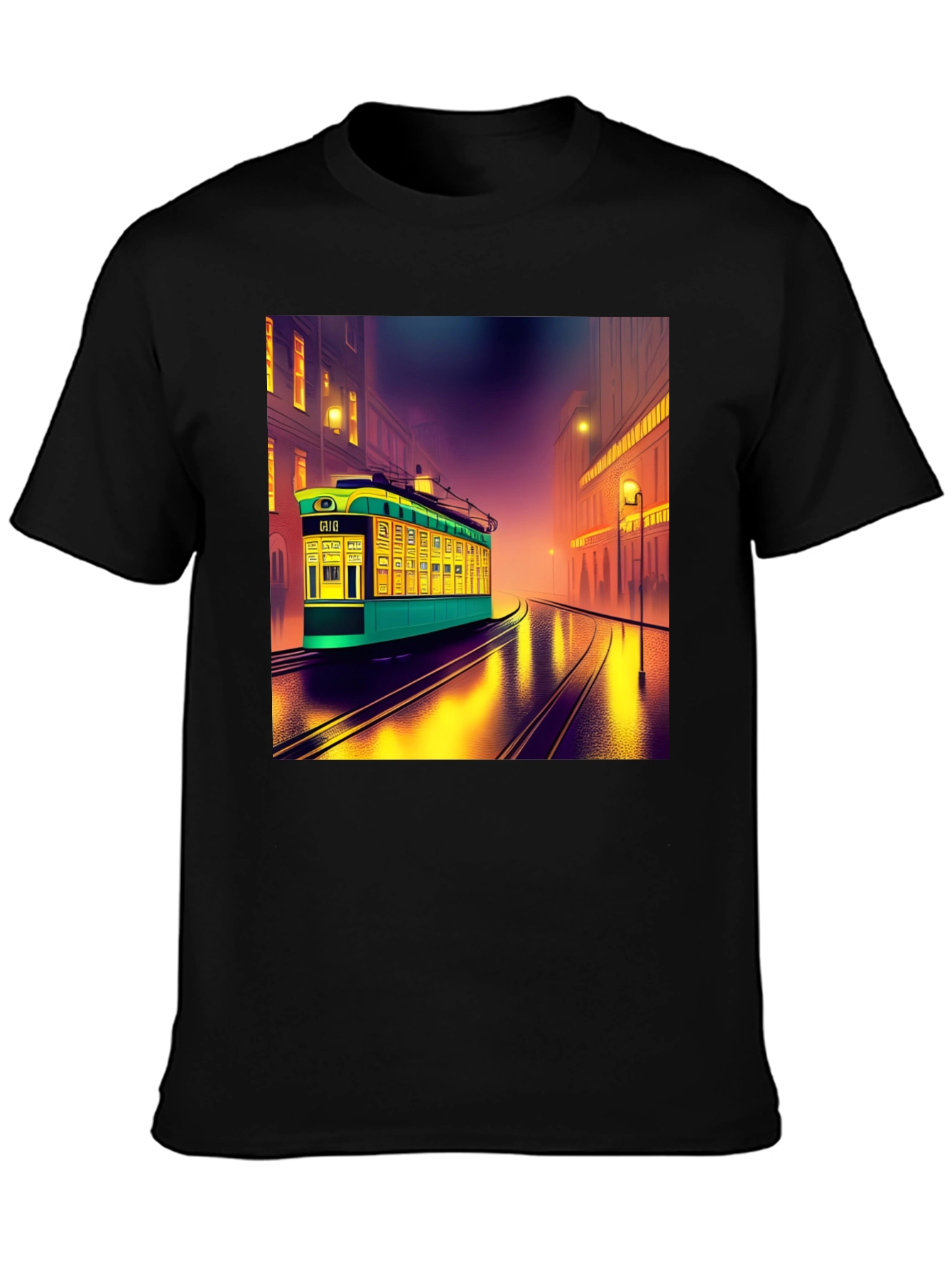 Retro City Trolley Graphic Tee