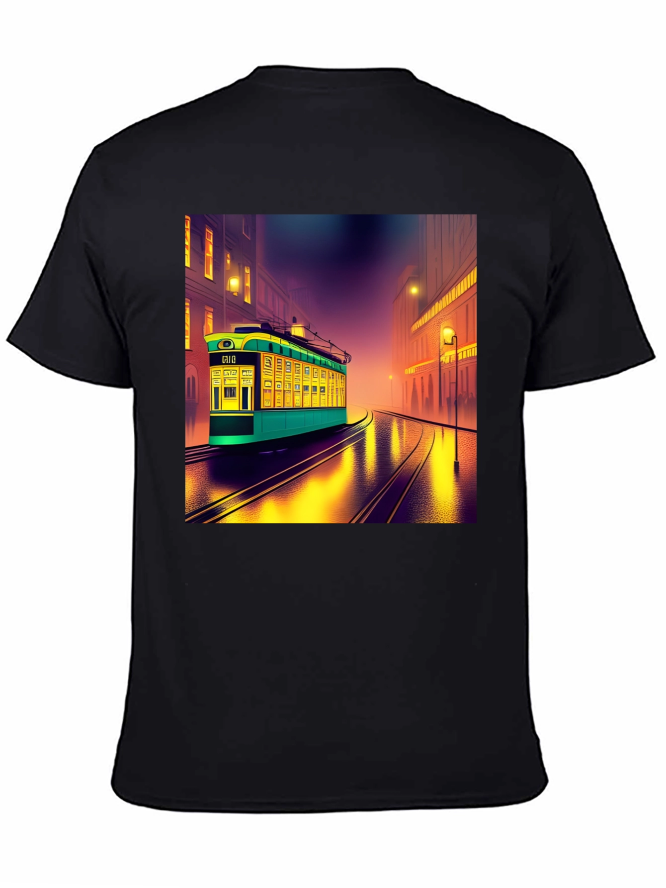 Retro City Trolley Graphic Tee