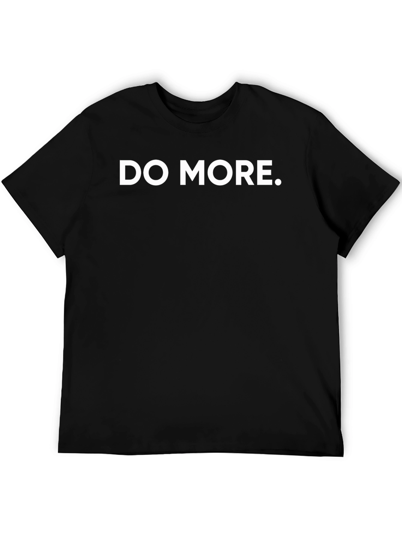 Do More Black T-Shirt
