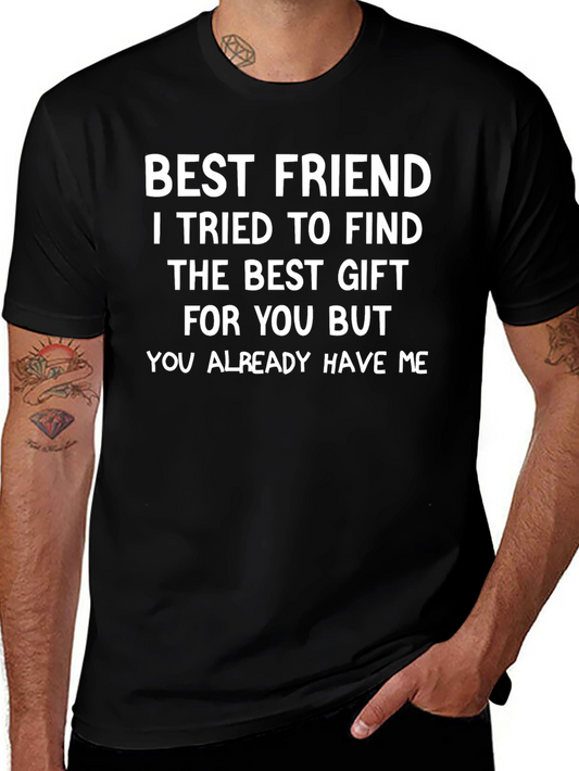 Best Friend Novelty Graphic T-Shirt