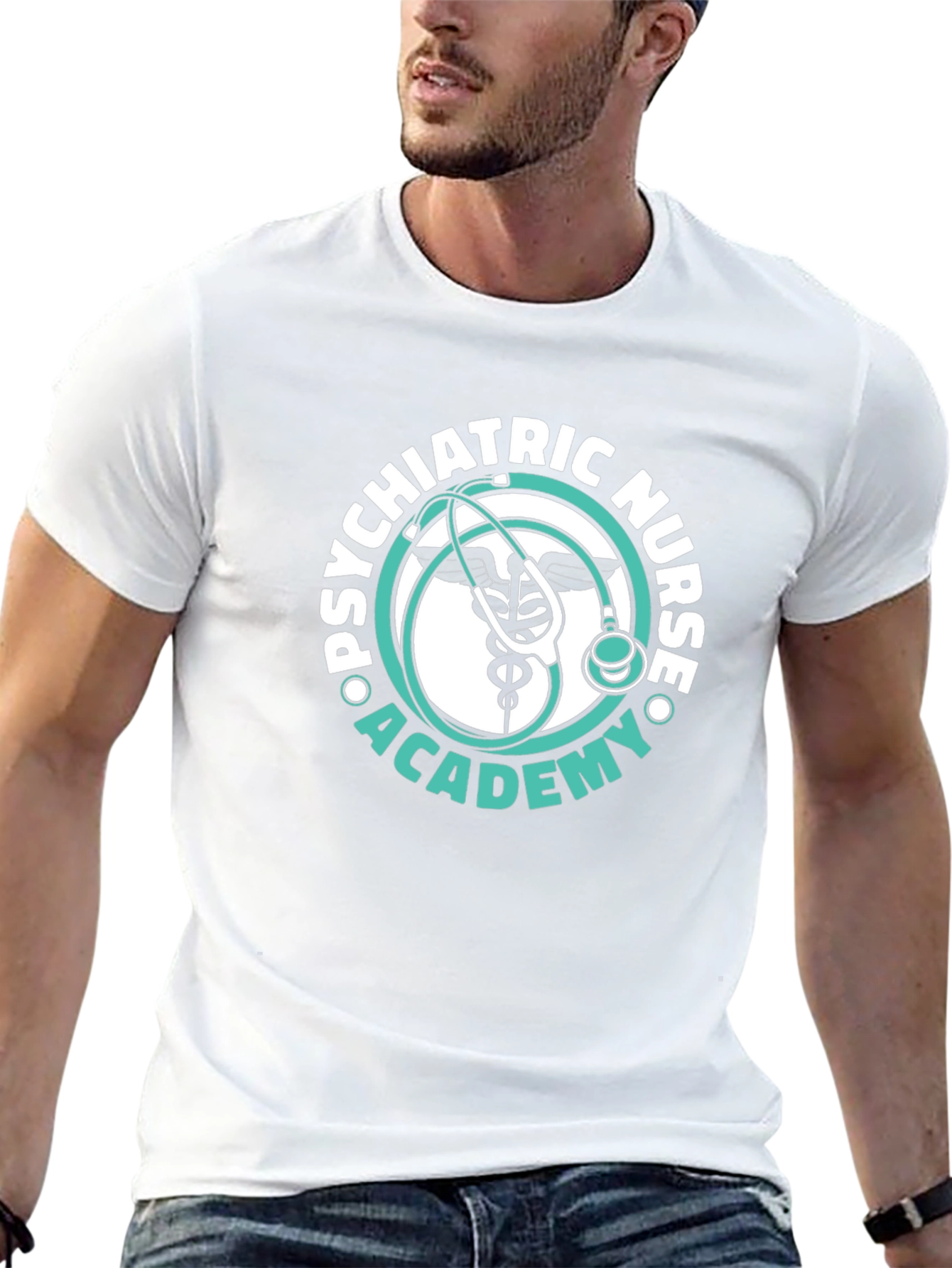 Psychiatric Nurse Academy Black T-Shirt