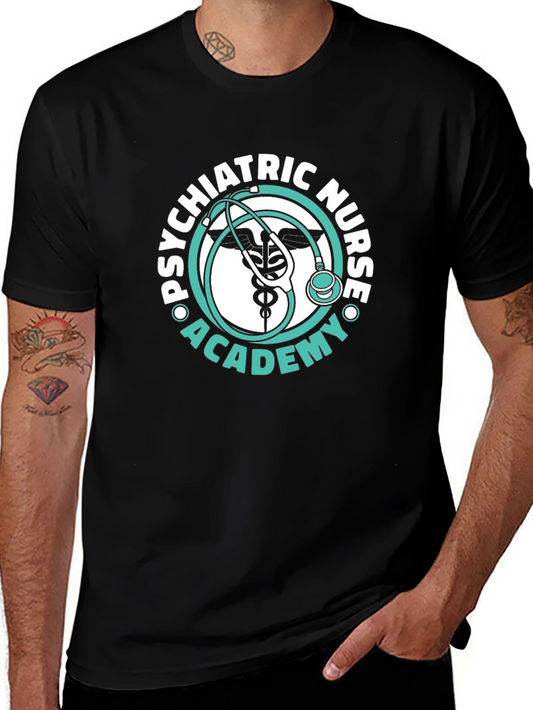 Psychiatric Nurse Academy Black T-Shirt