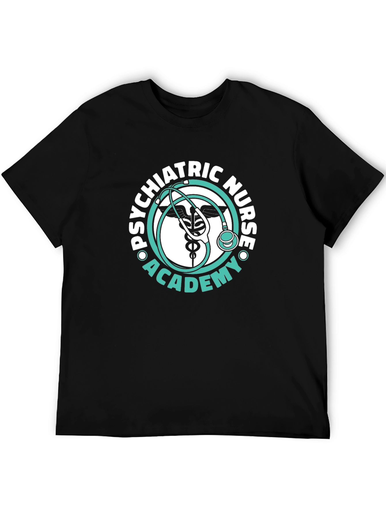 Psychiatric Nurse Academy Black T-Shirt