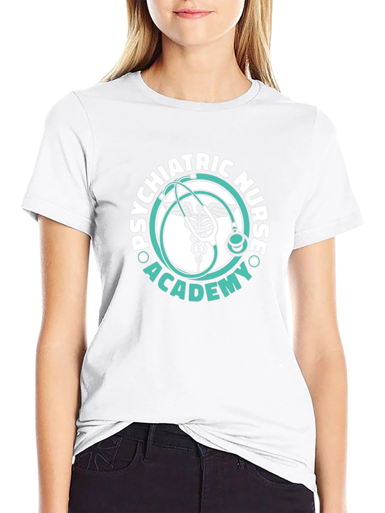 Psychiatric Nurse Academy Black T-Shirt
