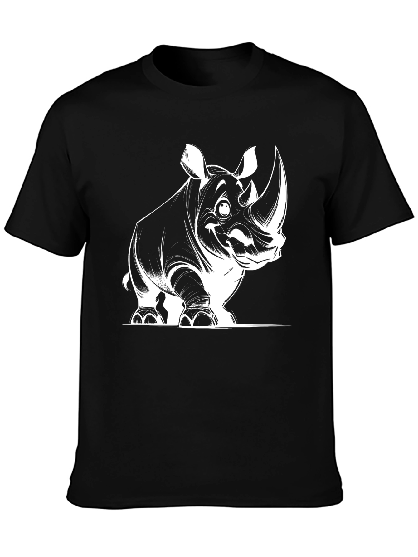 Rhino Graphic Tee - Black