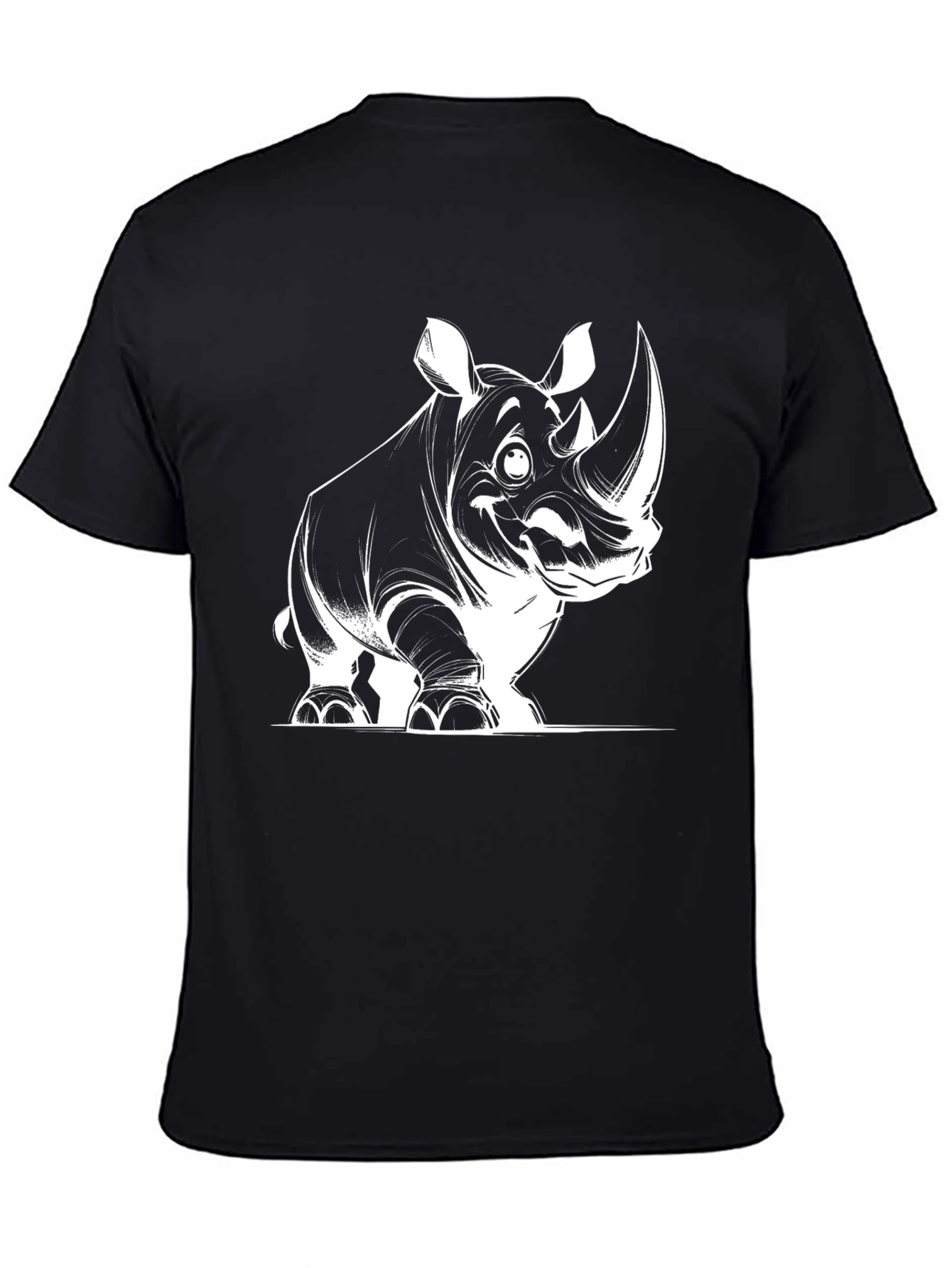 Rhino Graphic Tee - Black
