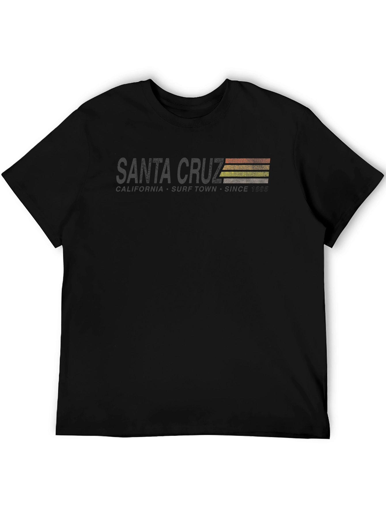 Santa Cruz California Surf Town Graphic T-Shirt