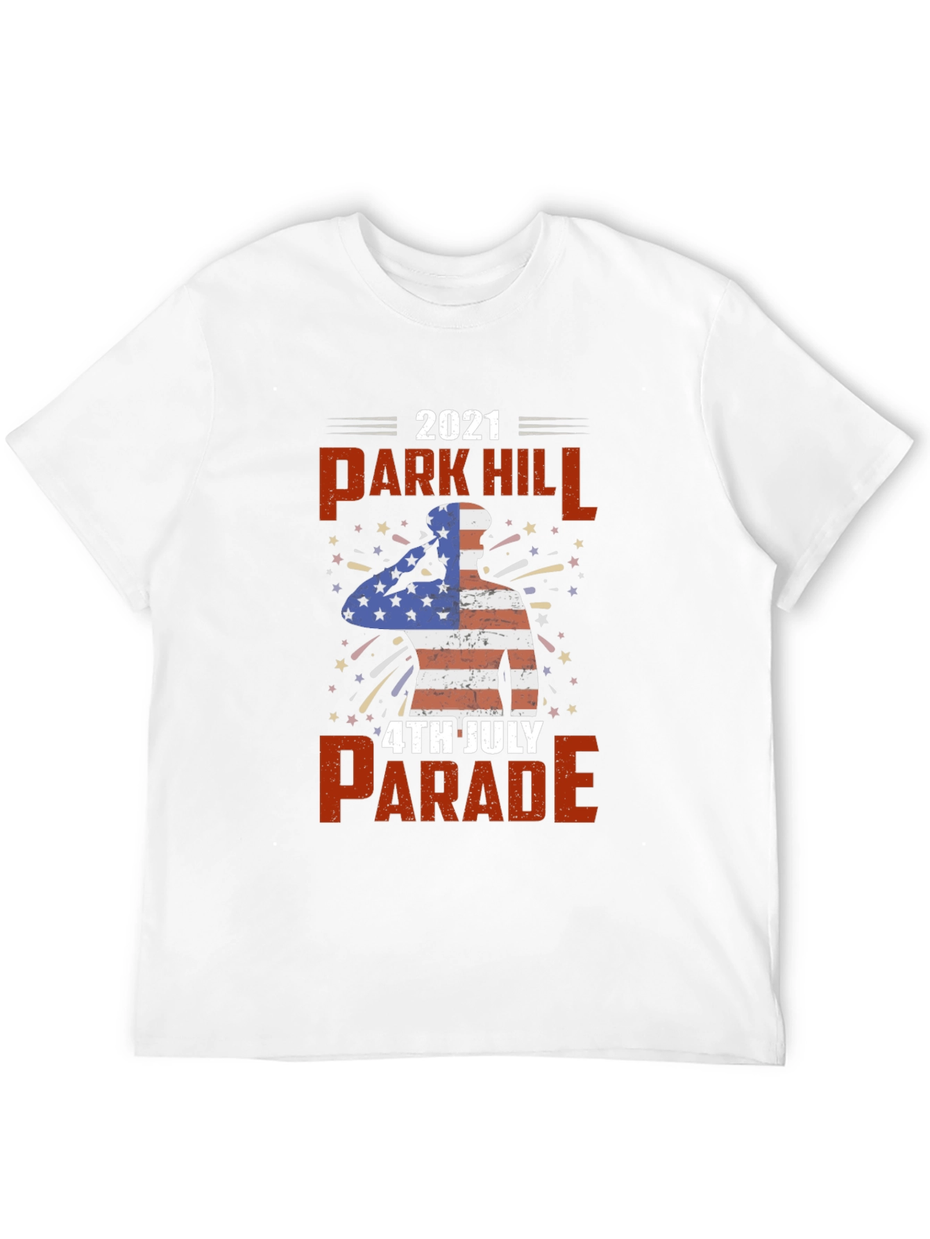 Park Hill 4th July Parade 2021 Patriotic T-Shirt