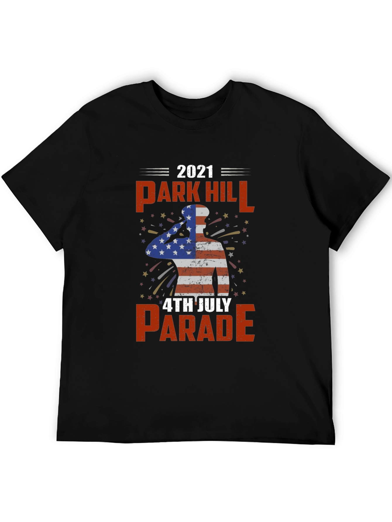 Park Hill 4th July Parade 2021 Patriotic T-Shirt