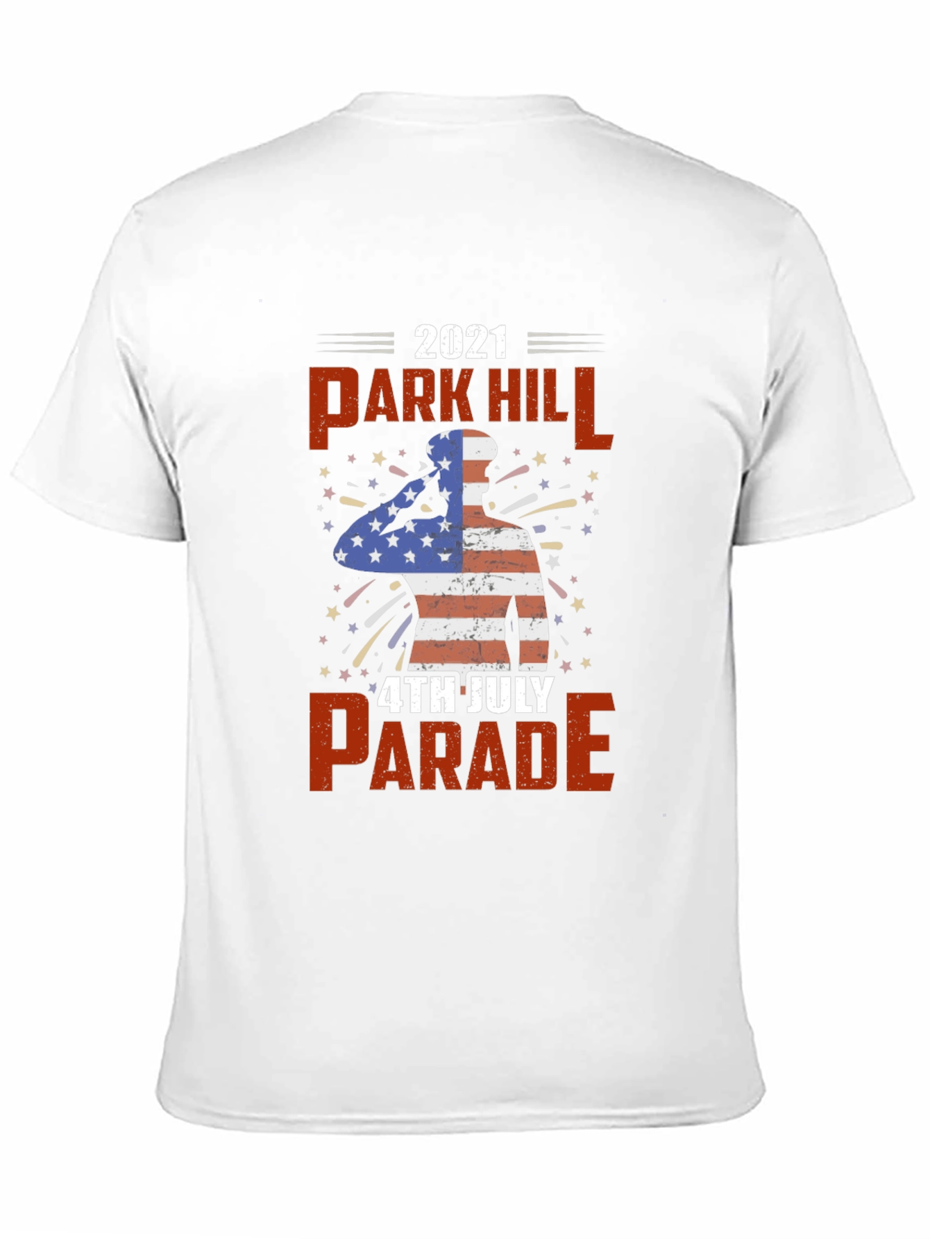 Park Hill 4th July Parade 2021 Patriotic T-Shirt