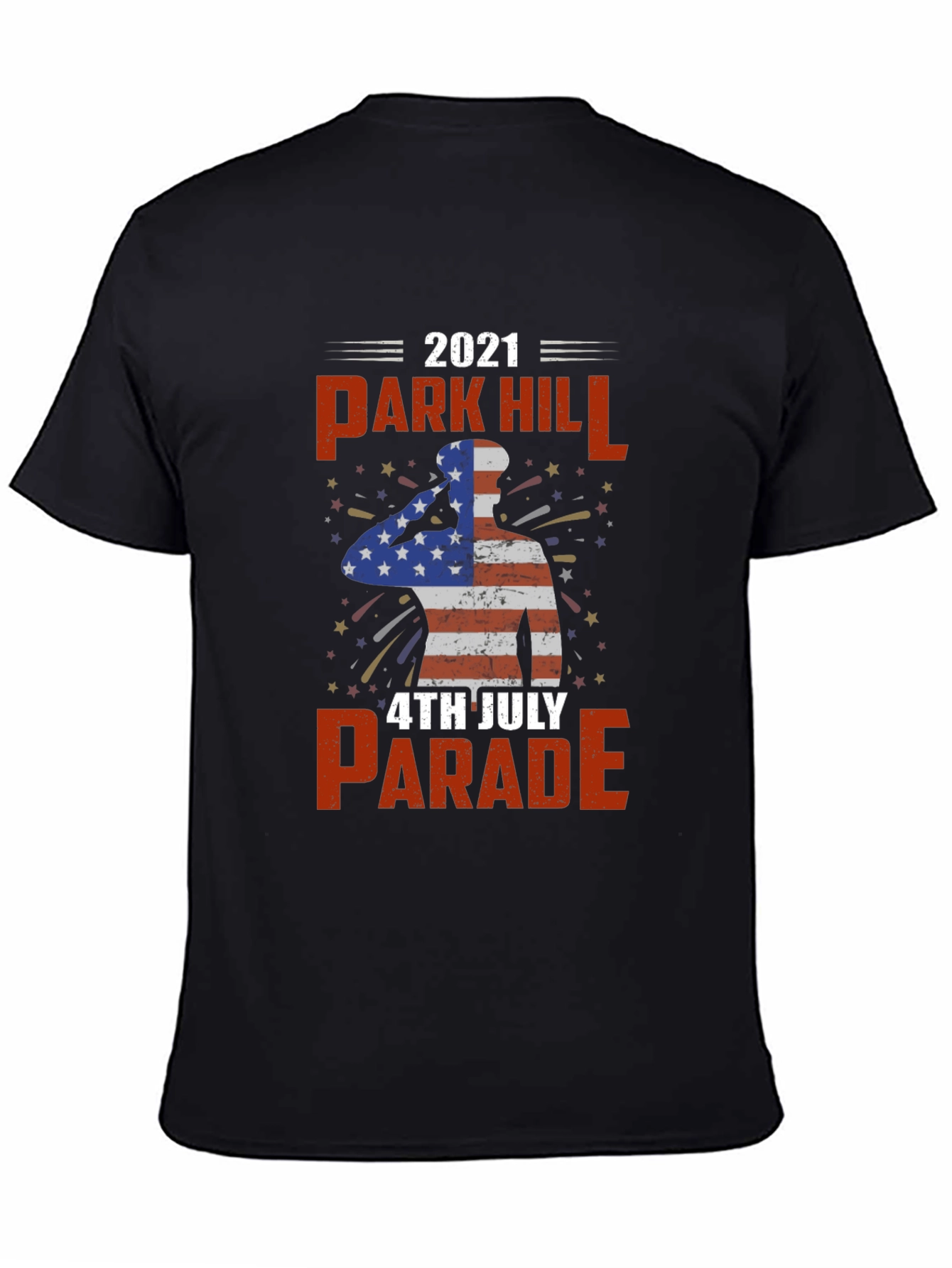 Park Hill 4th July Parade 2021 Patriotic T-Shirt