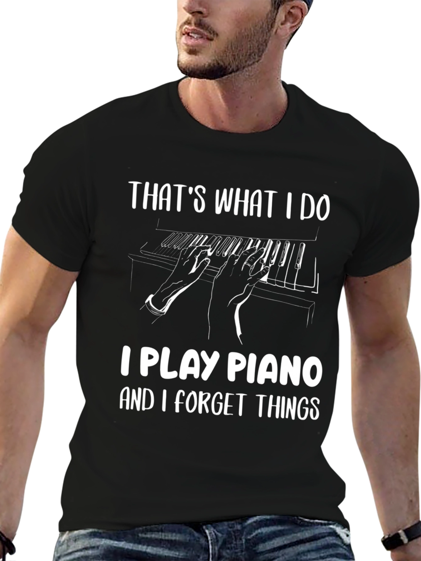 Piano Player T-Shirt - Thats What I Do