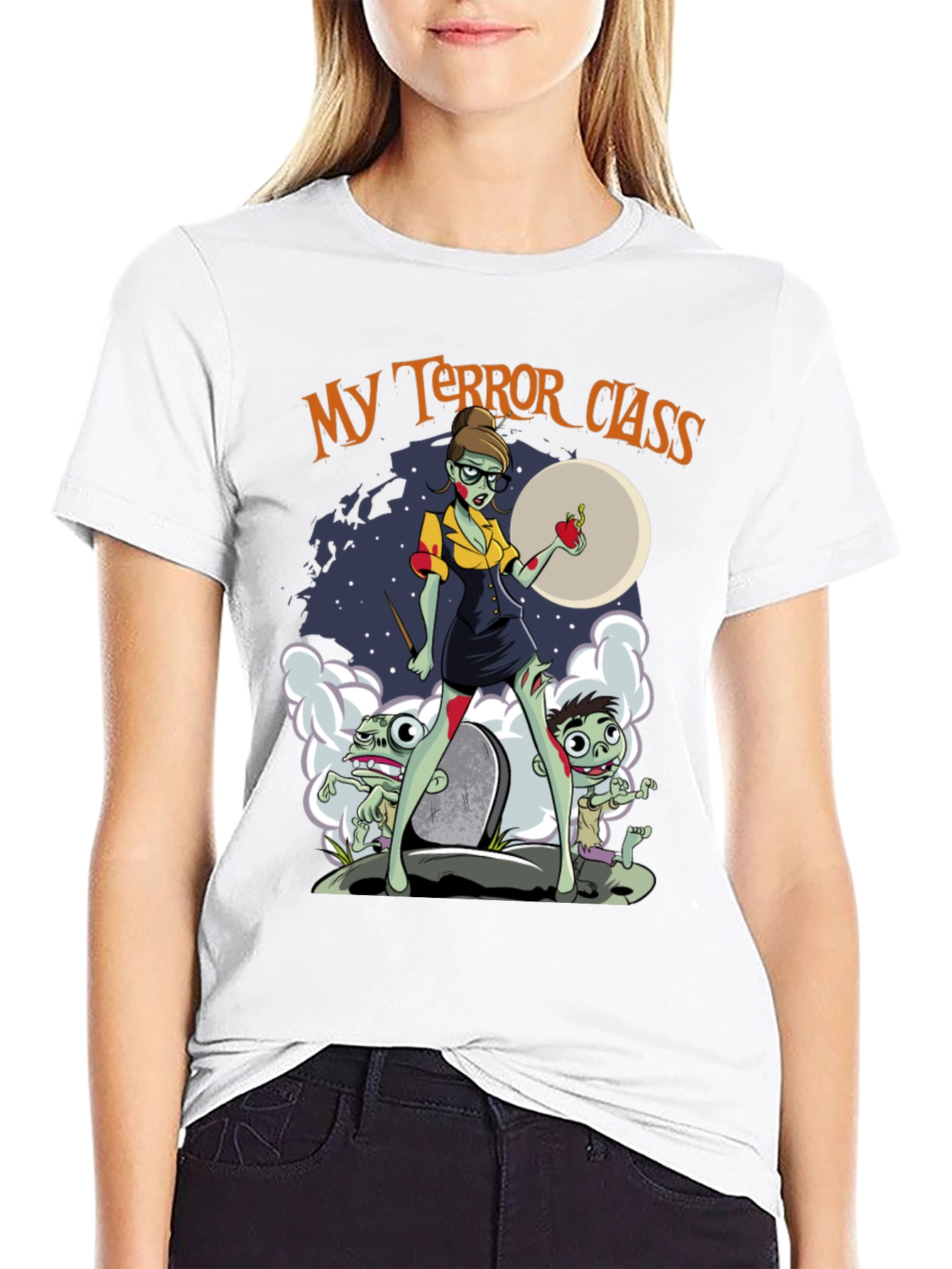 My Terror Class Zombie Teacher T-Shirt