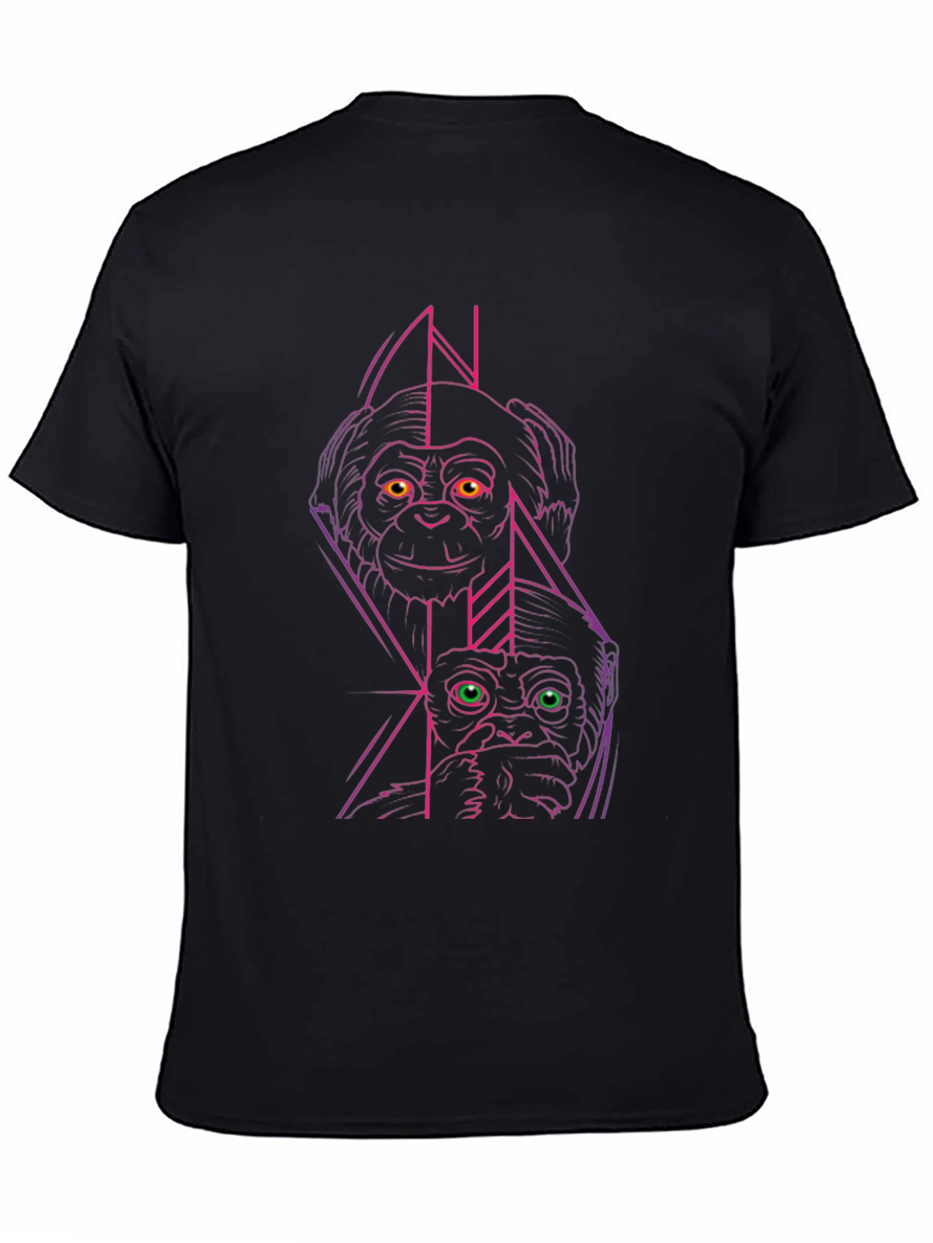 Geometric Monkey Graphic Tee