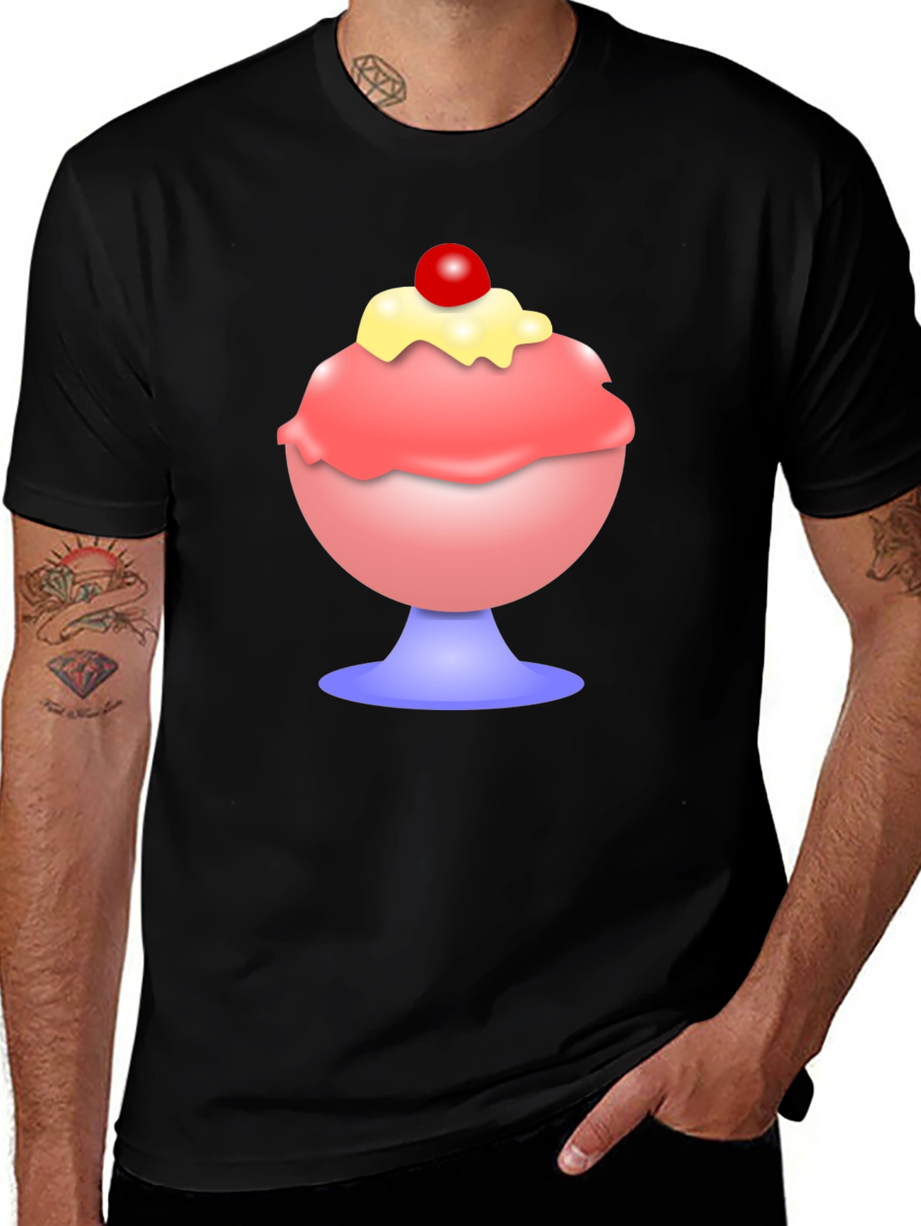 Ice Cream Dessert Graphic Tee