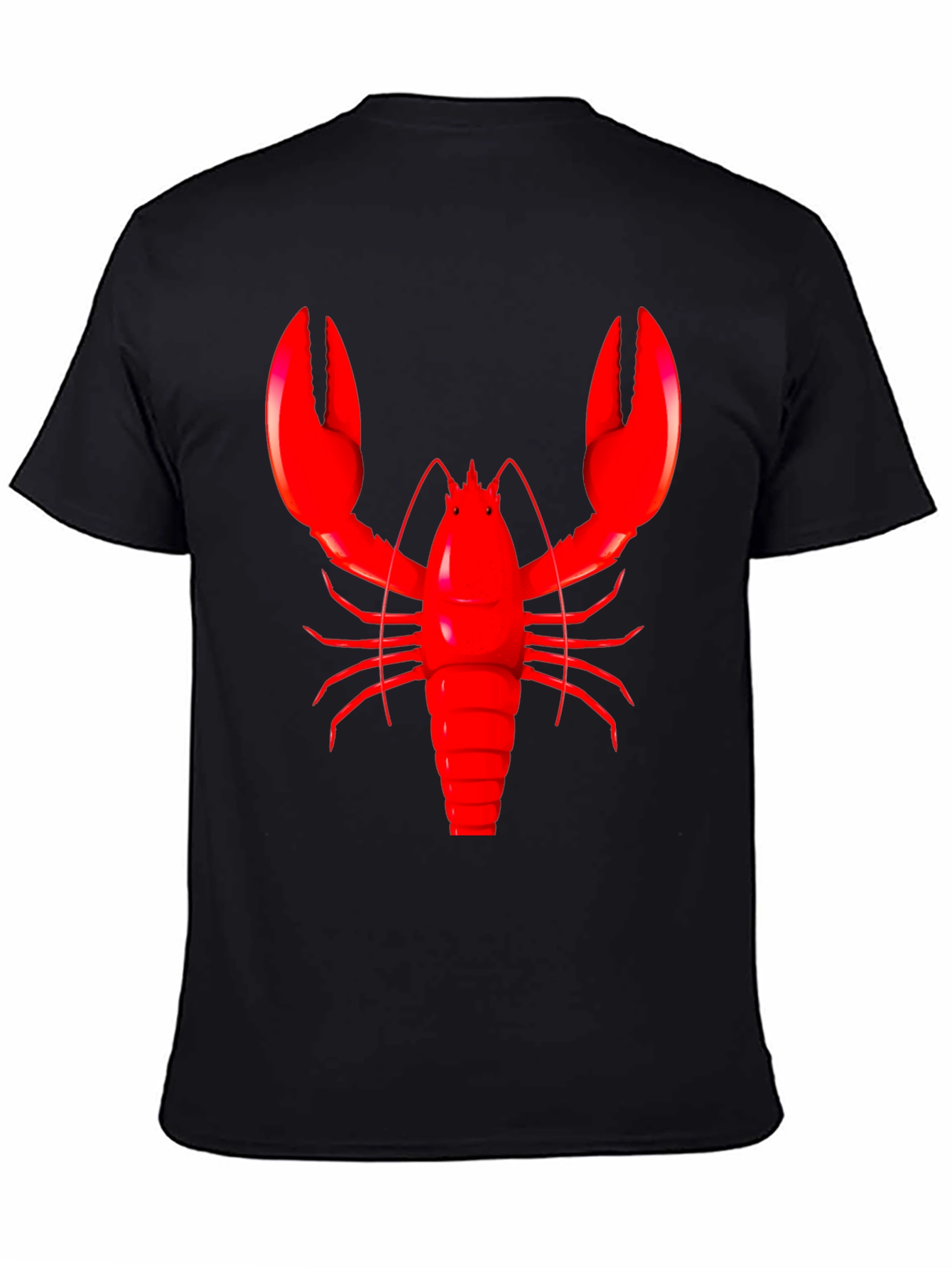 Lobster Graphic Black T-Shirt