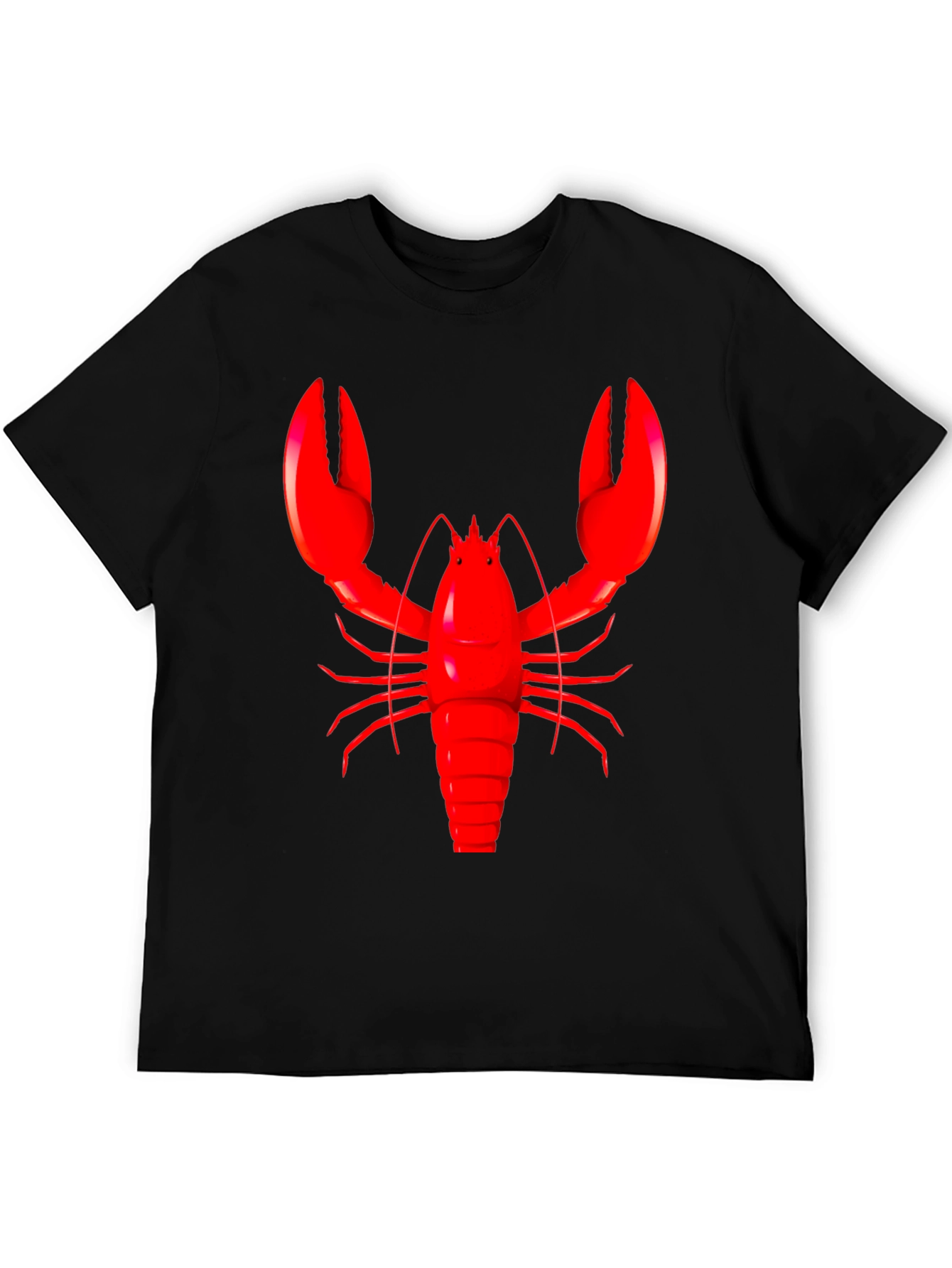 Lobster Graphic Black T-Shirt