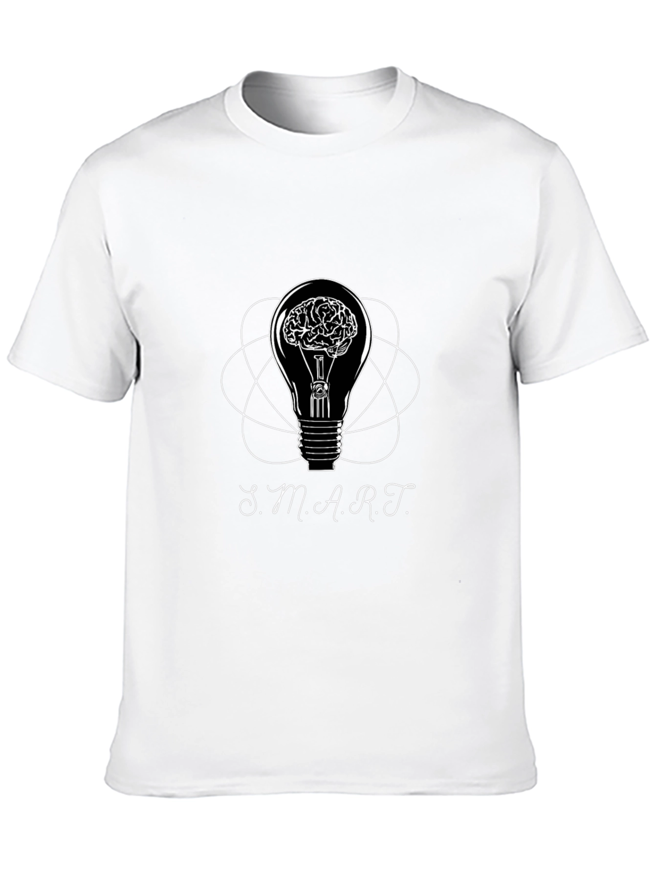 Smart Idea T-Shirt - Brain Bulb Design