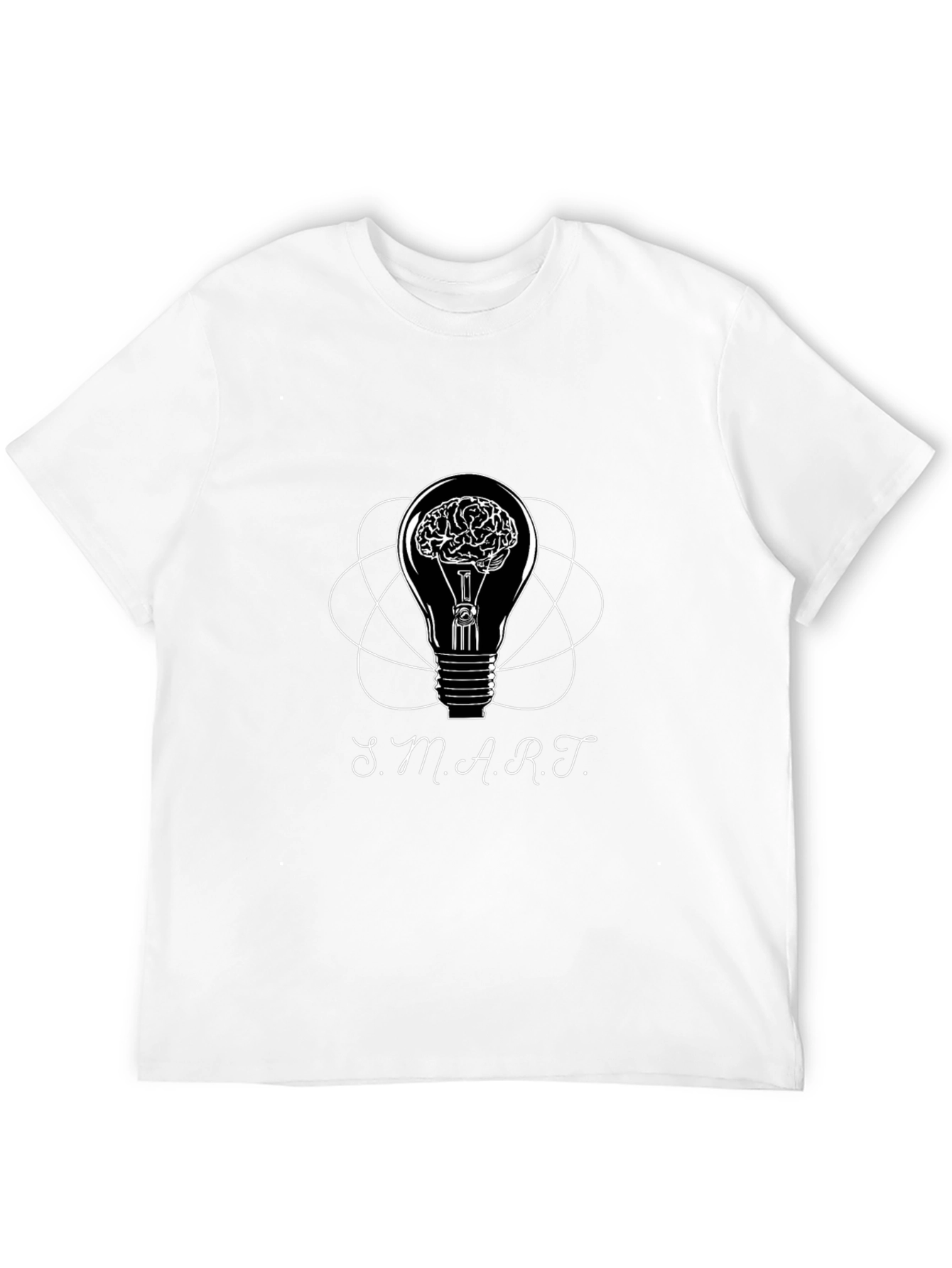 Smart Idea T-Shirt - Brain Bulb Design