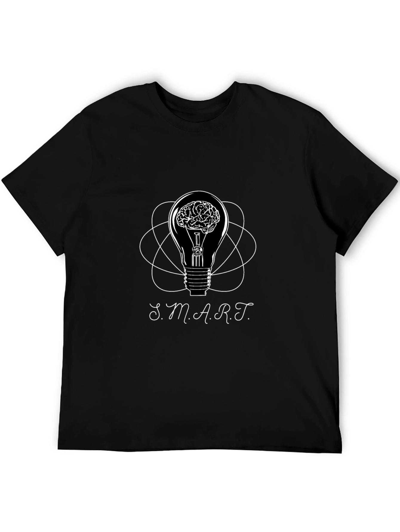 Smart Idea T-Shirt - Brain Bulb Design