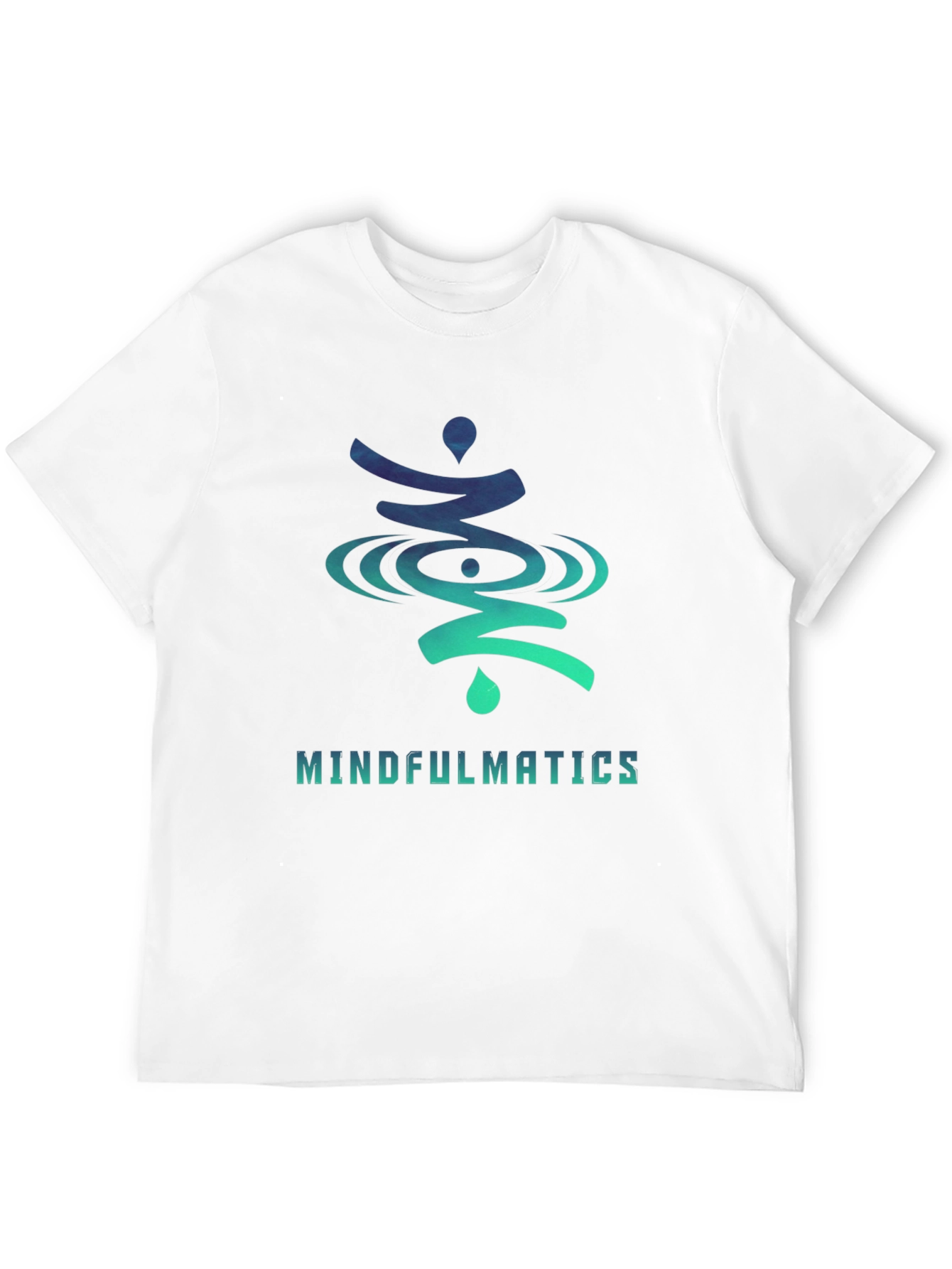 Mindfulmatics Graphic Print Crew Neck T-Shirt