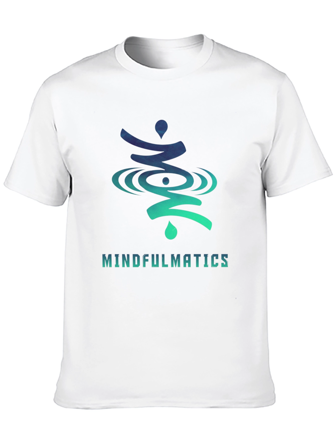 Mindfulmatics Graphic Print Crew Neck T-Shirt