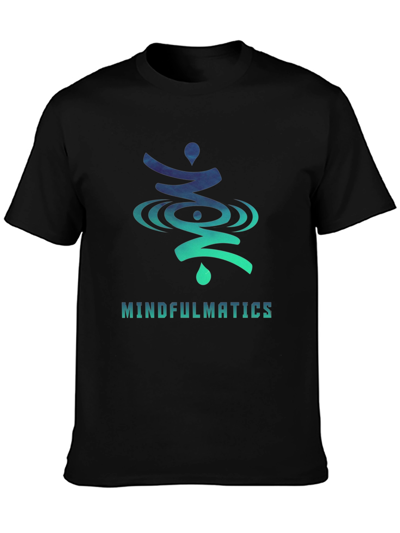 Mindfulmatics Graphic Print Crew Neck T-Shirt